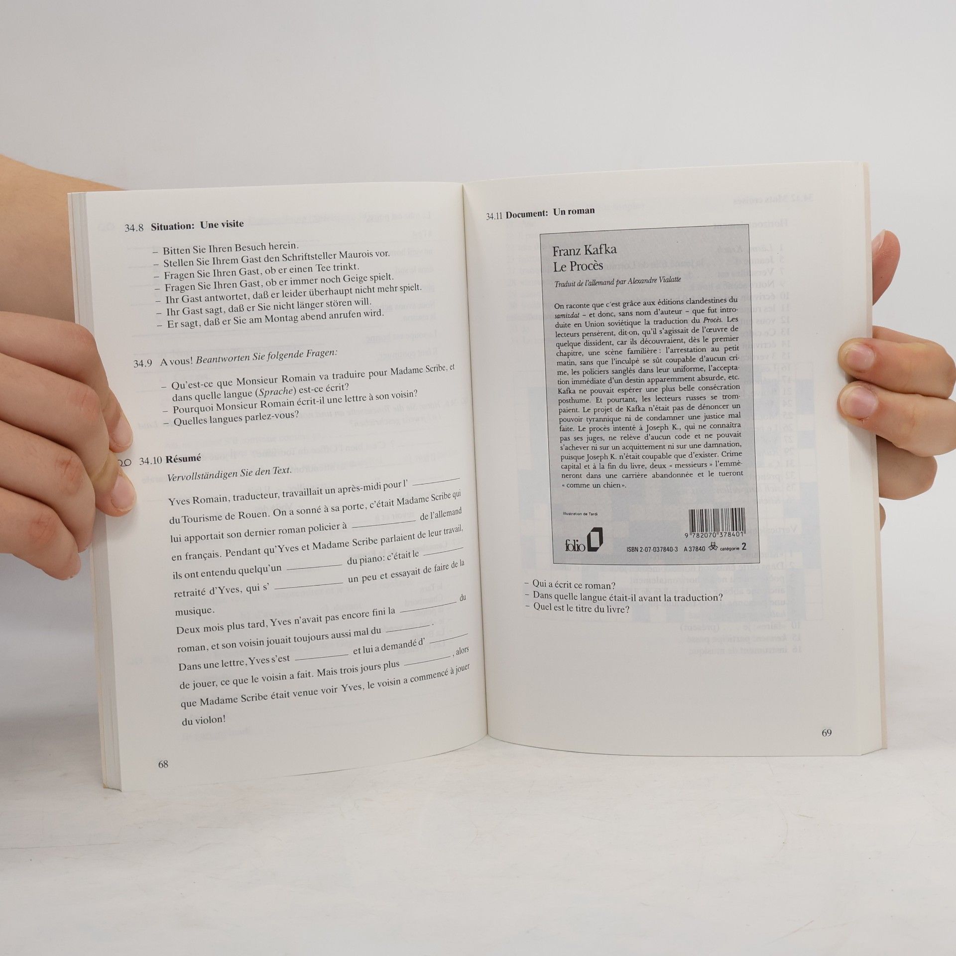 Collectif d'auteurs Bon Courage, Arbeitsbuch 3
