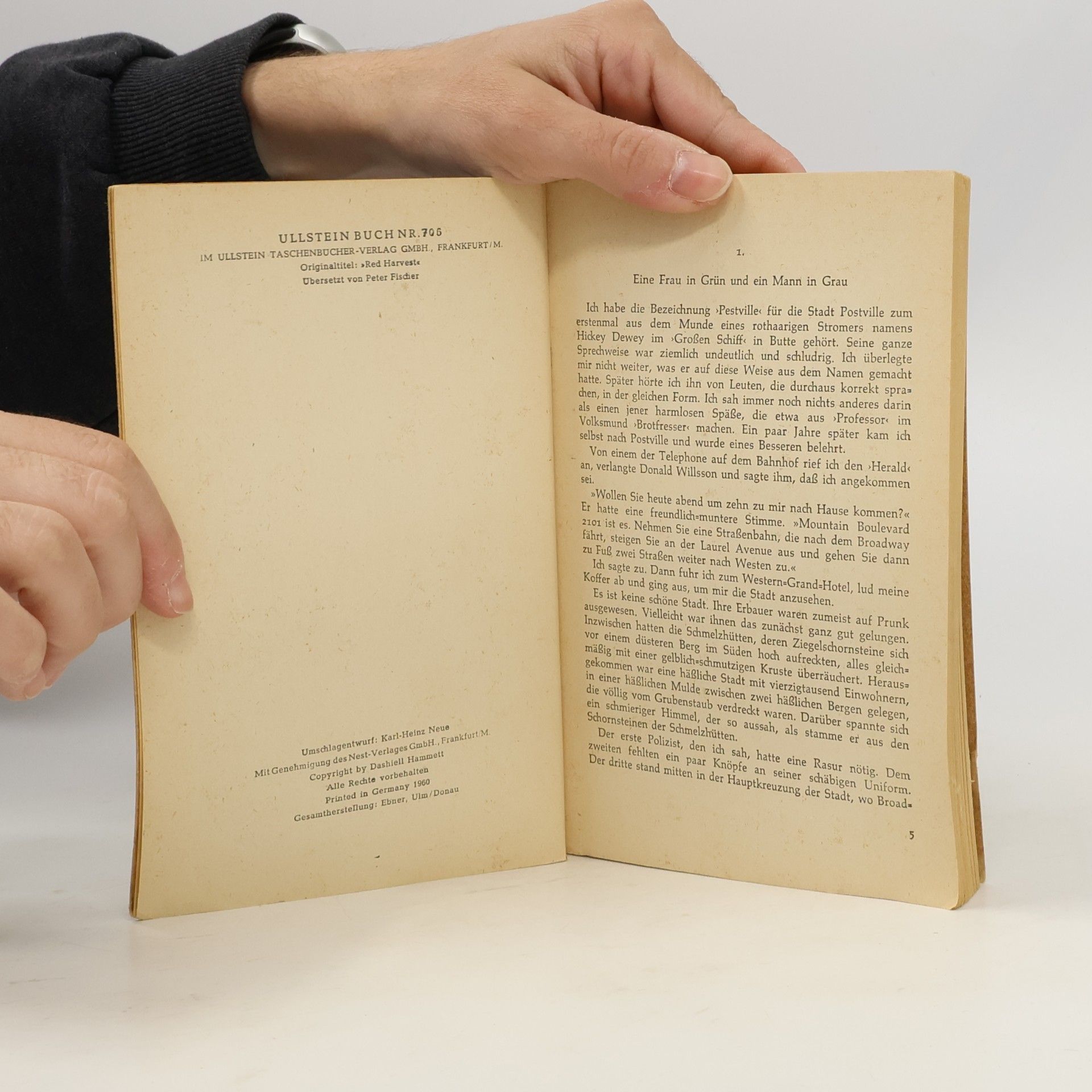 Dashiell Hammett Bluternte