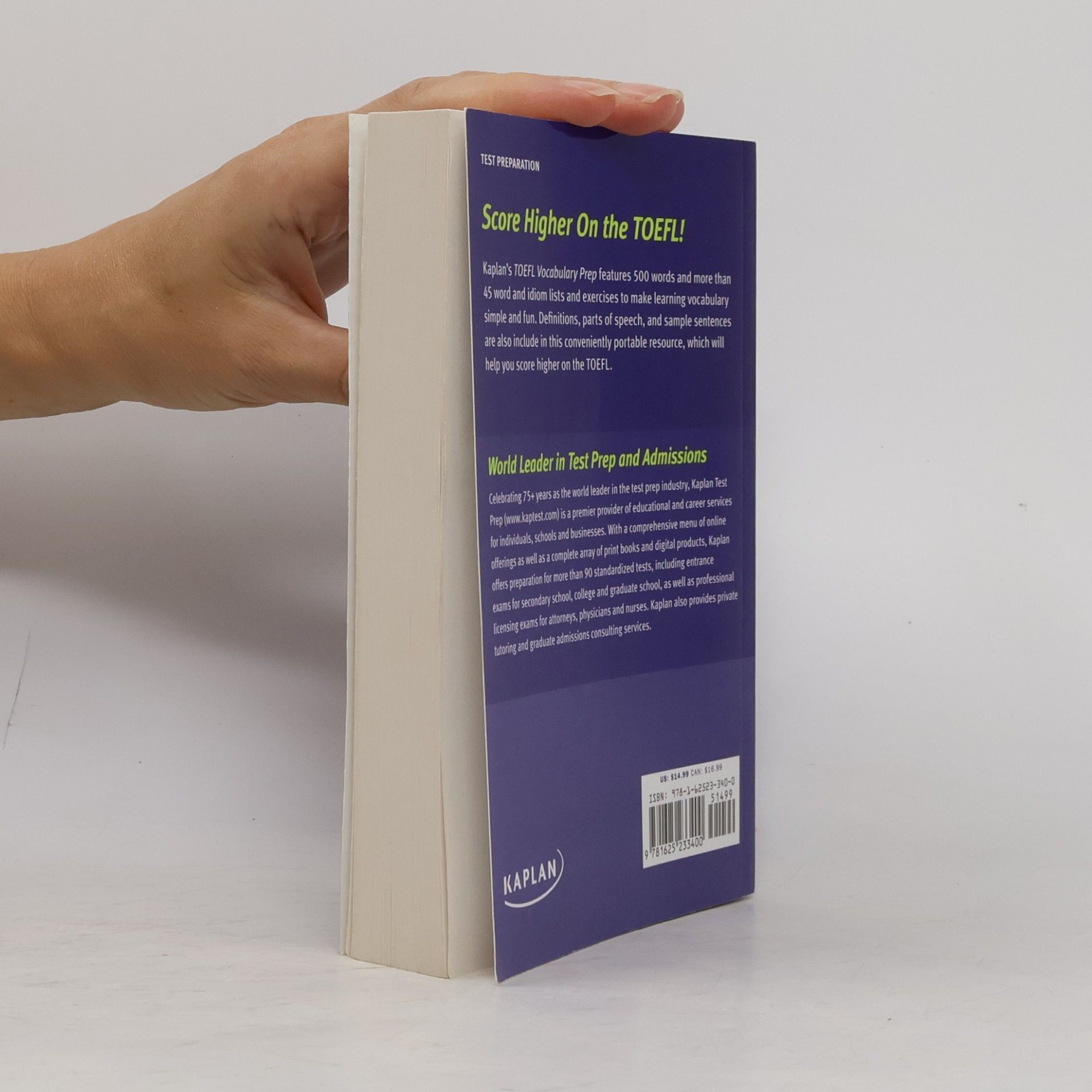 Auteurscollectief Kaplan TOEFL Vocabulary Prep