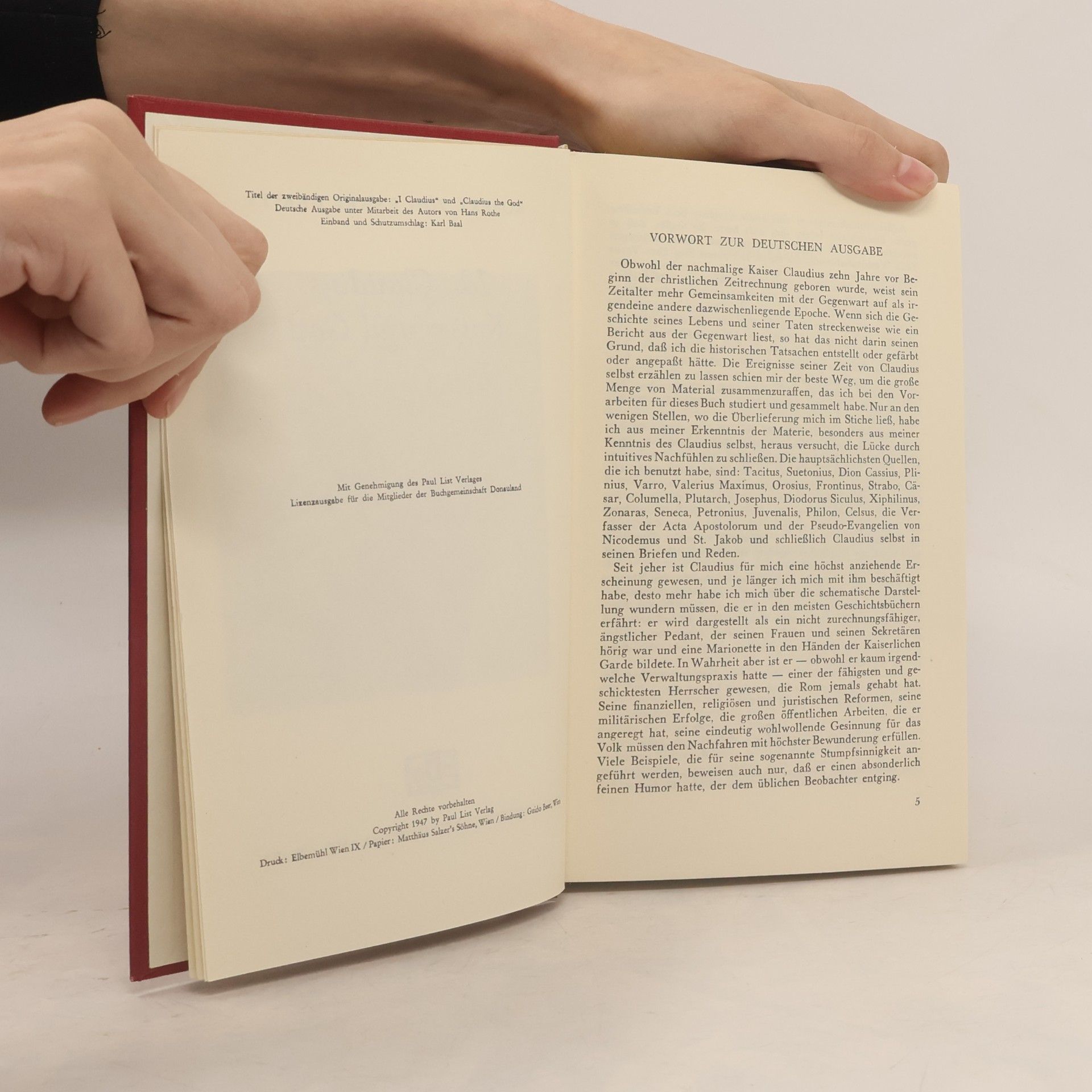Robert Graves Ich, Claudius, Kaiser und Gott