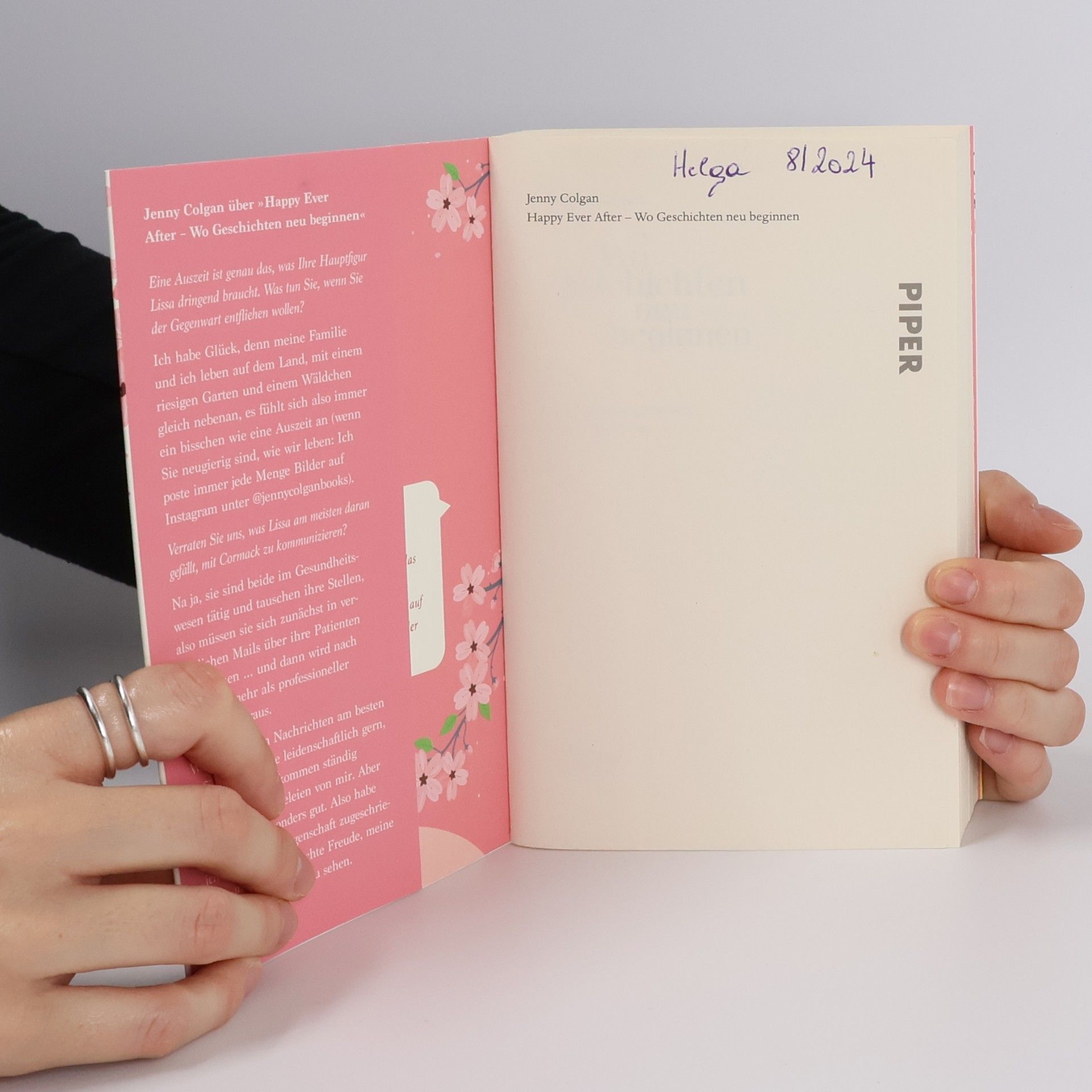 Jenny Colgan Wo Geschichten neu beginnen