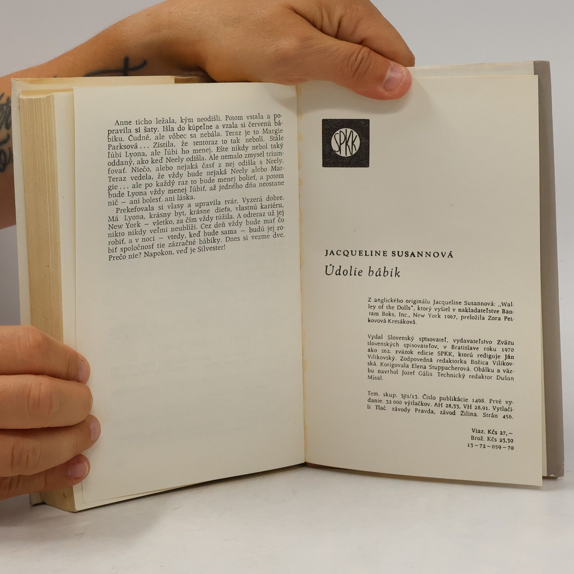 Jacqueline Susann Údolie bábik