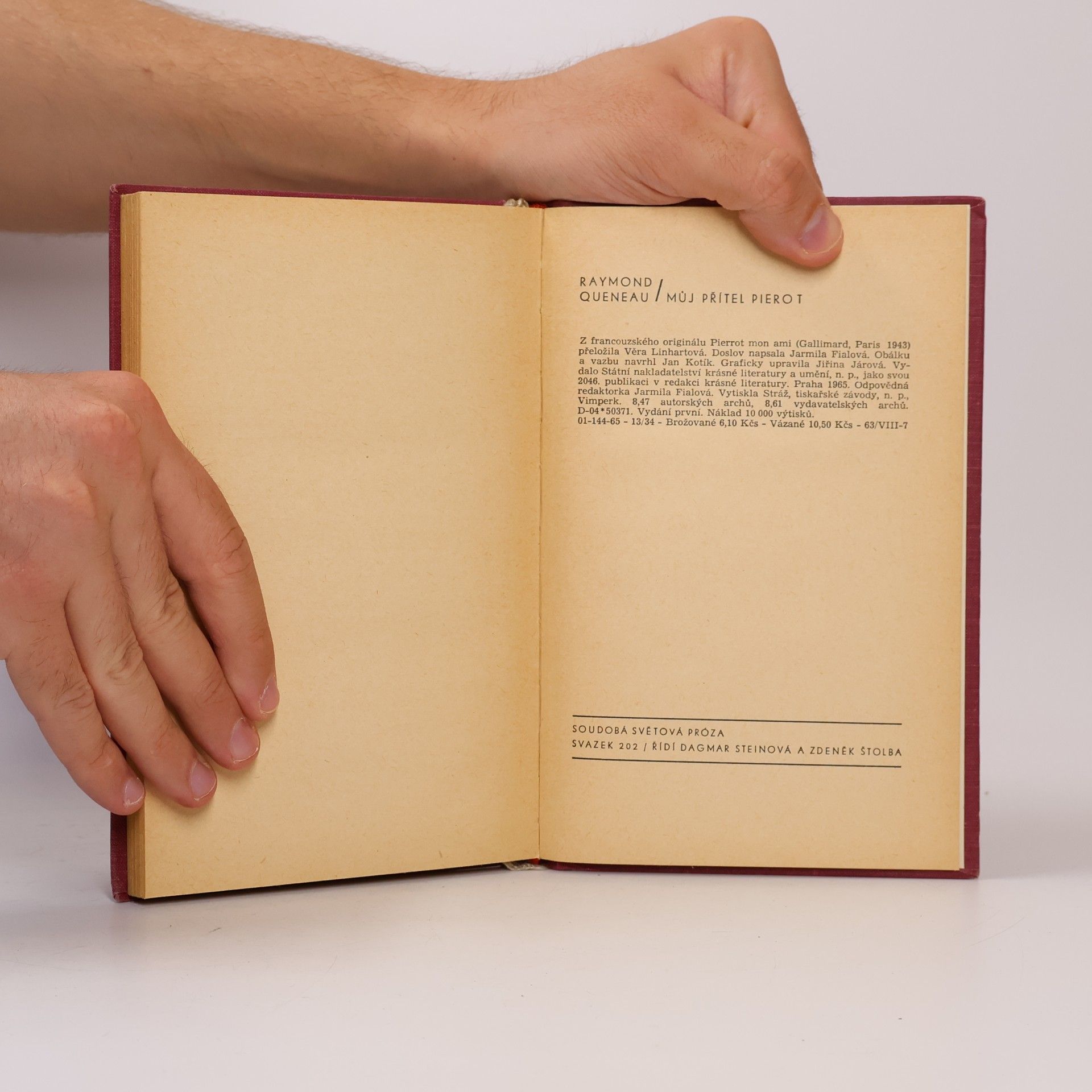 Raymond Queneau Můj přítel Pierot
