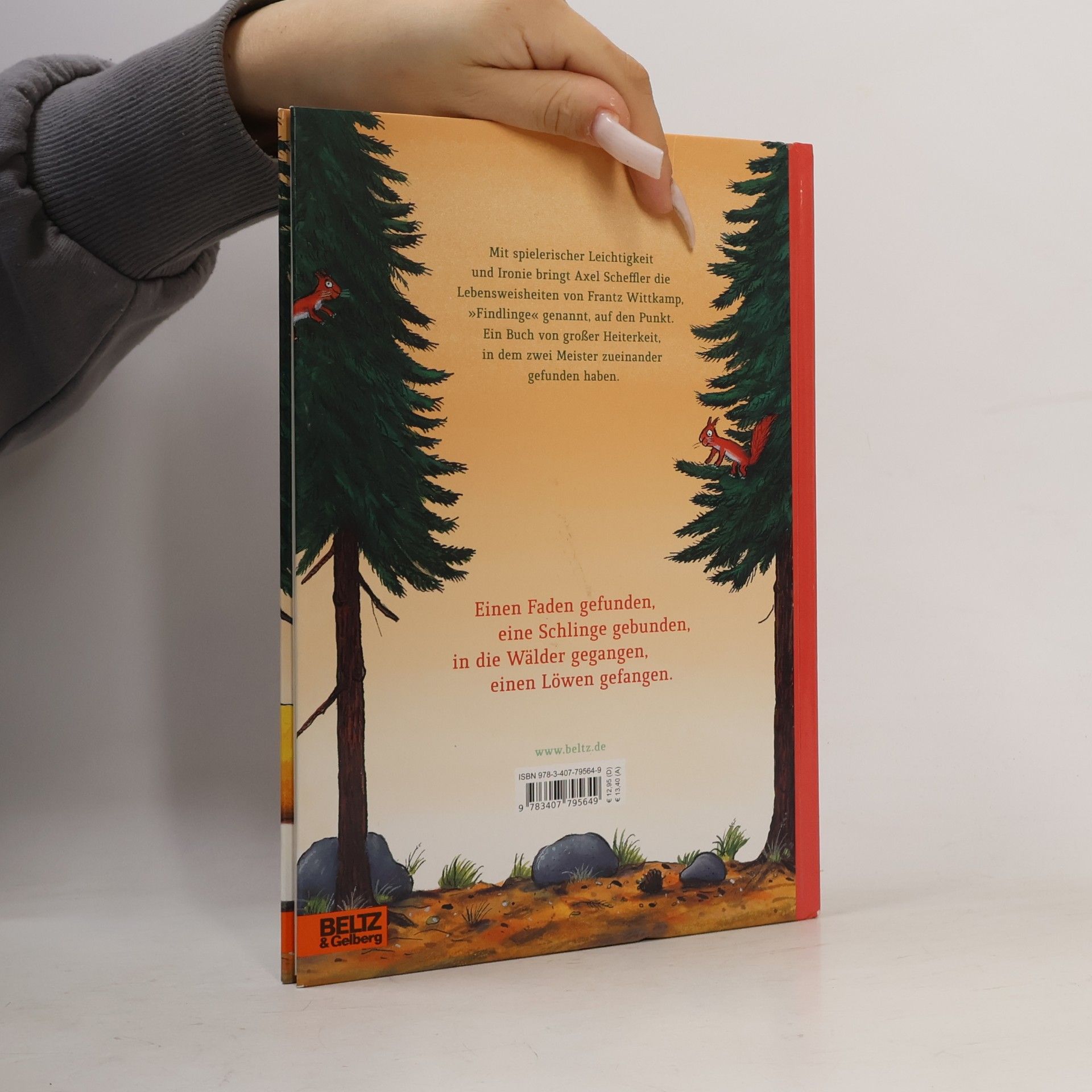 Axel Scheffler In die Wälder gegangen, einen Löwen gefangen