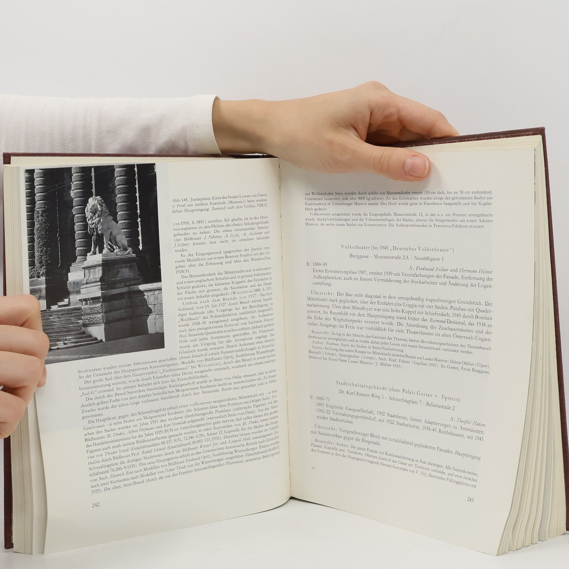 Alois Kieslinger Die Steine der Wiener Ringstrasse