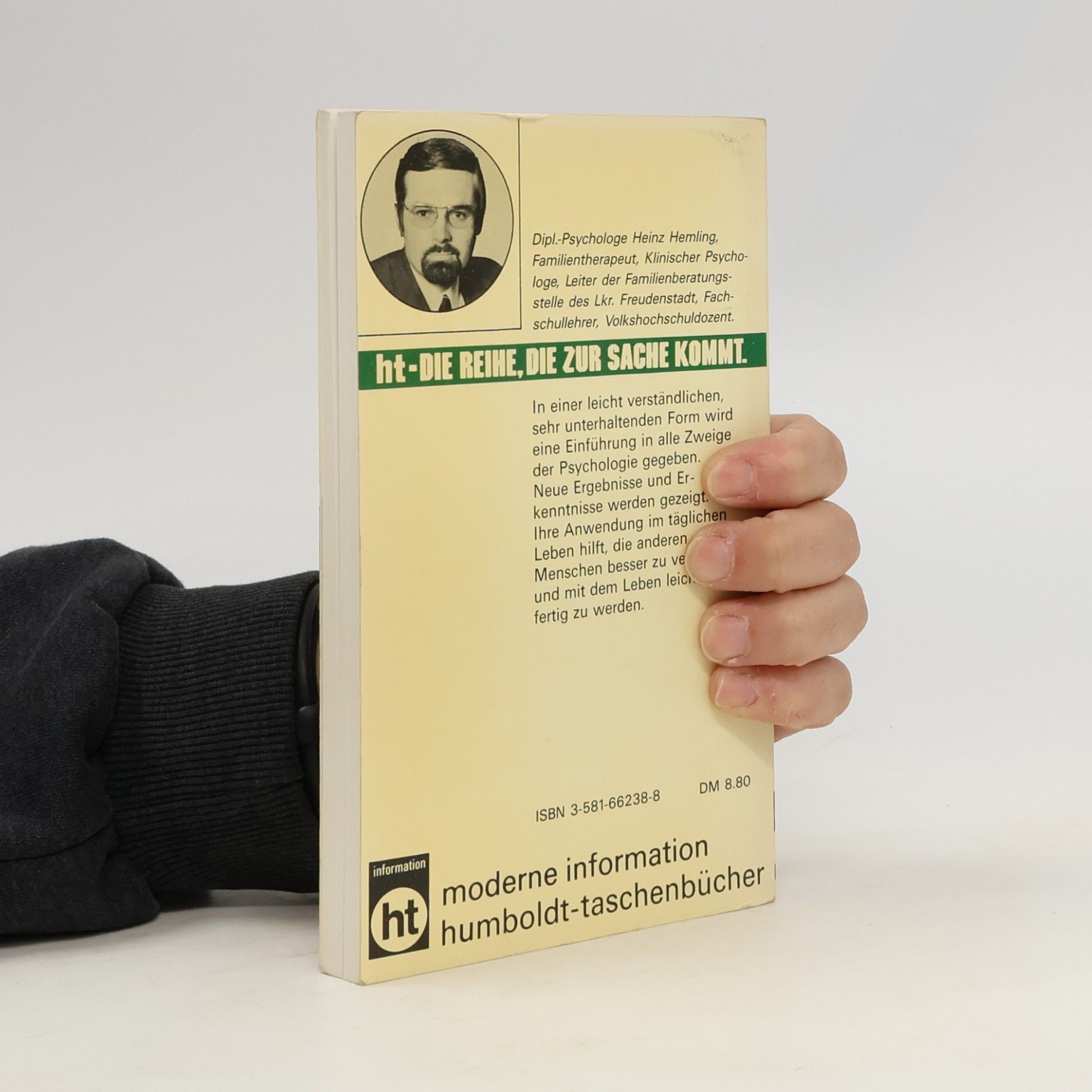 Heinz Hemling Taschenbuch der Psychologie