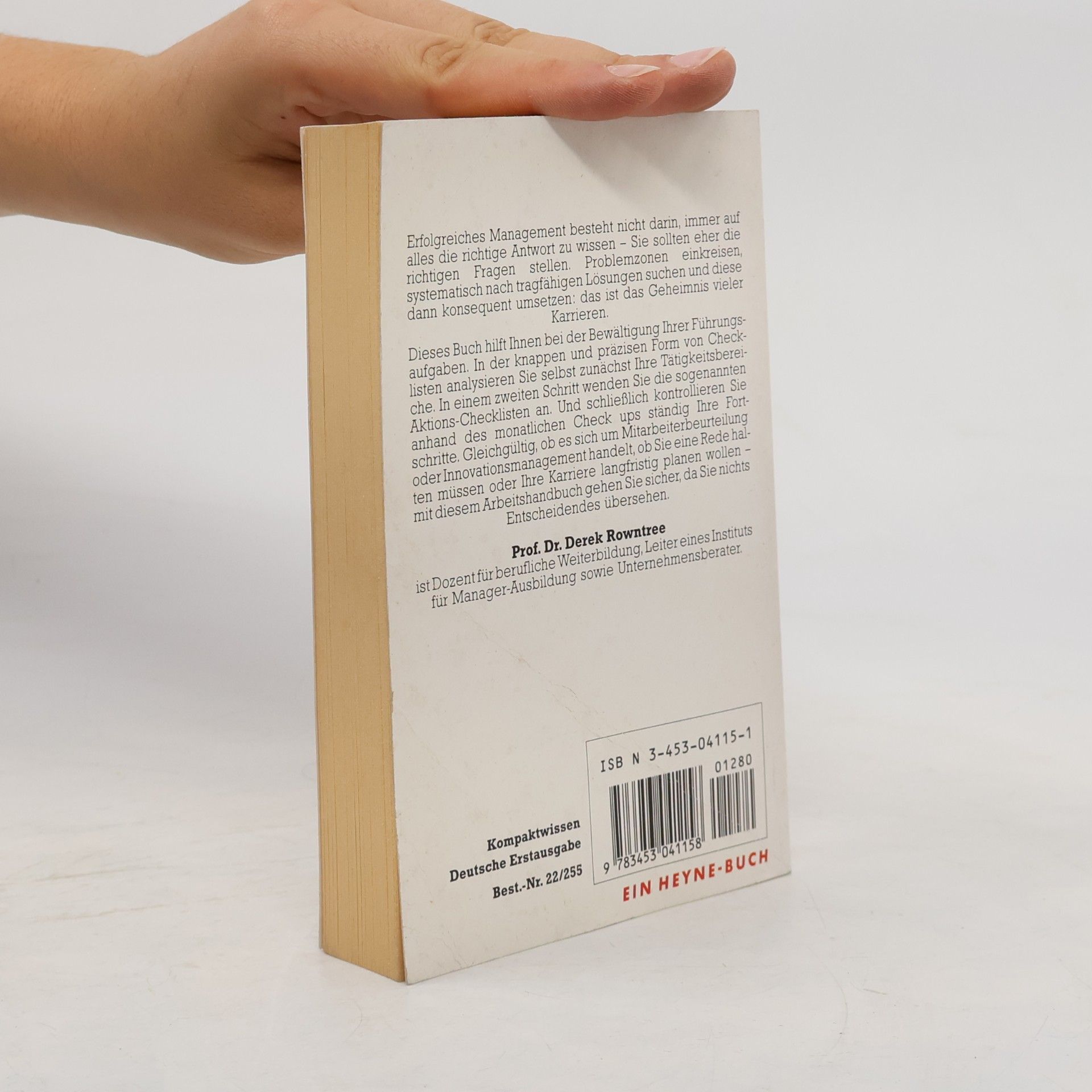 Derek Rowntree Handbuch Checklisten
