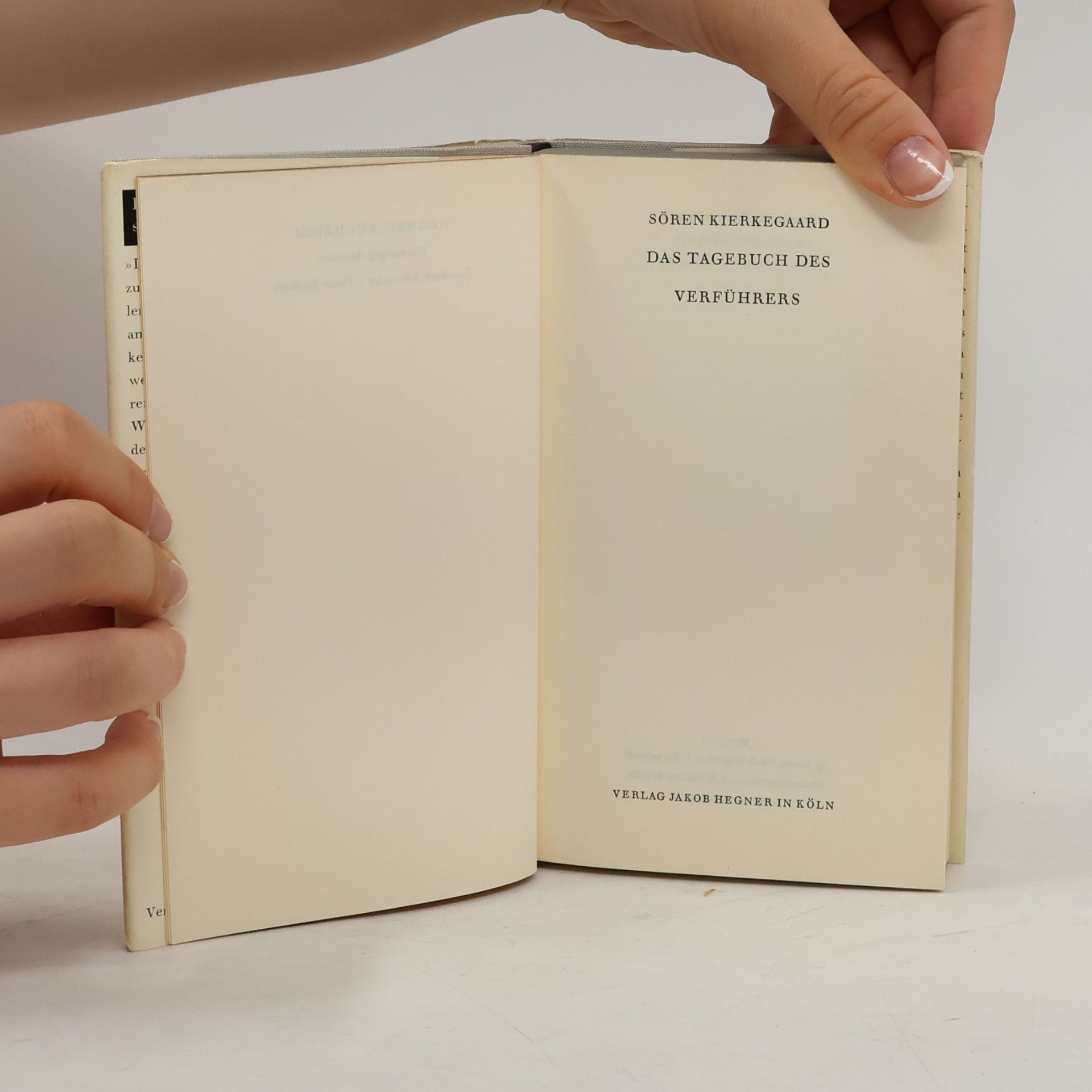 Søren Kierkegaard Das Tagebuch des Verführers