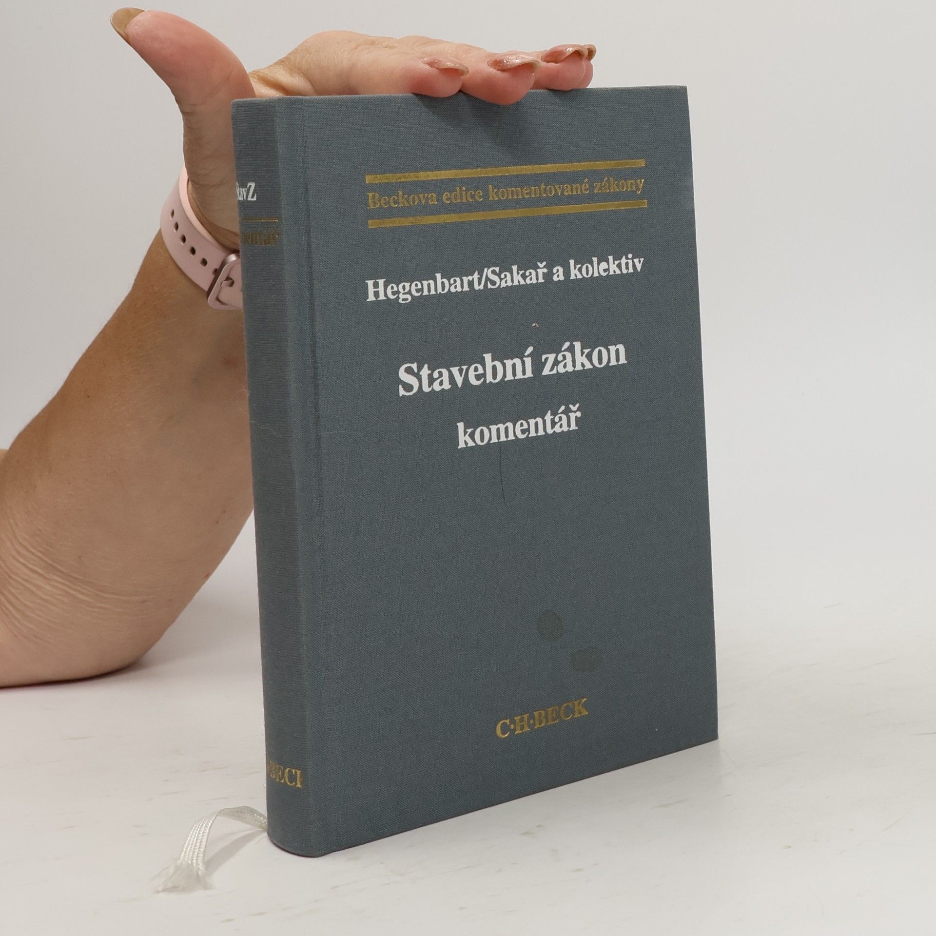 Bedřich Sakař Stavební zákon. Komentář