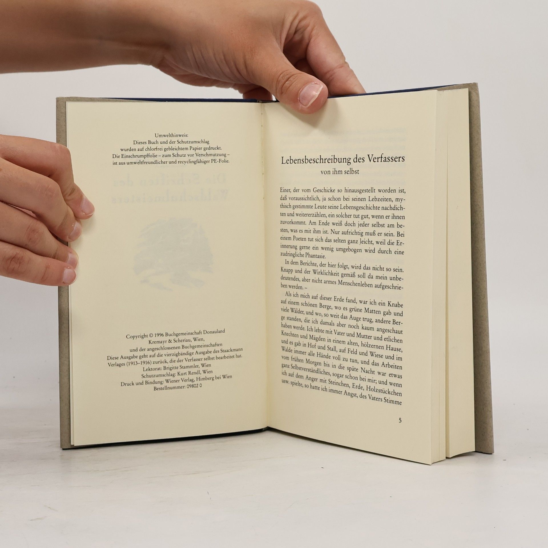 Peter Rosegger Die Schriften des Waldschulmeisters