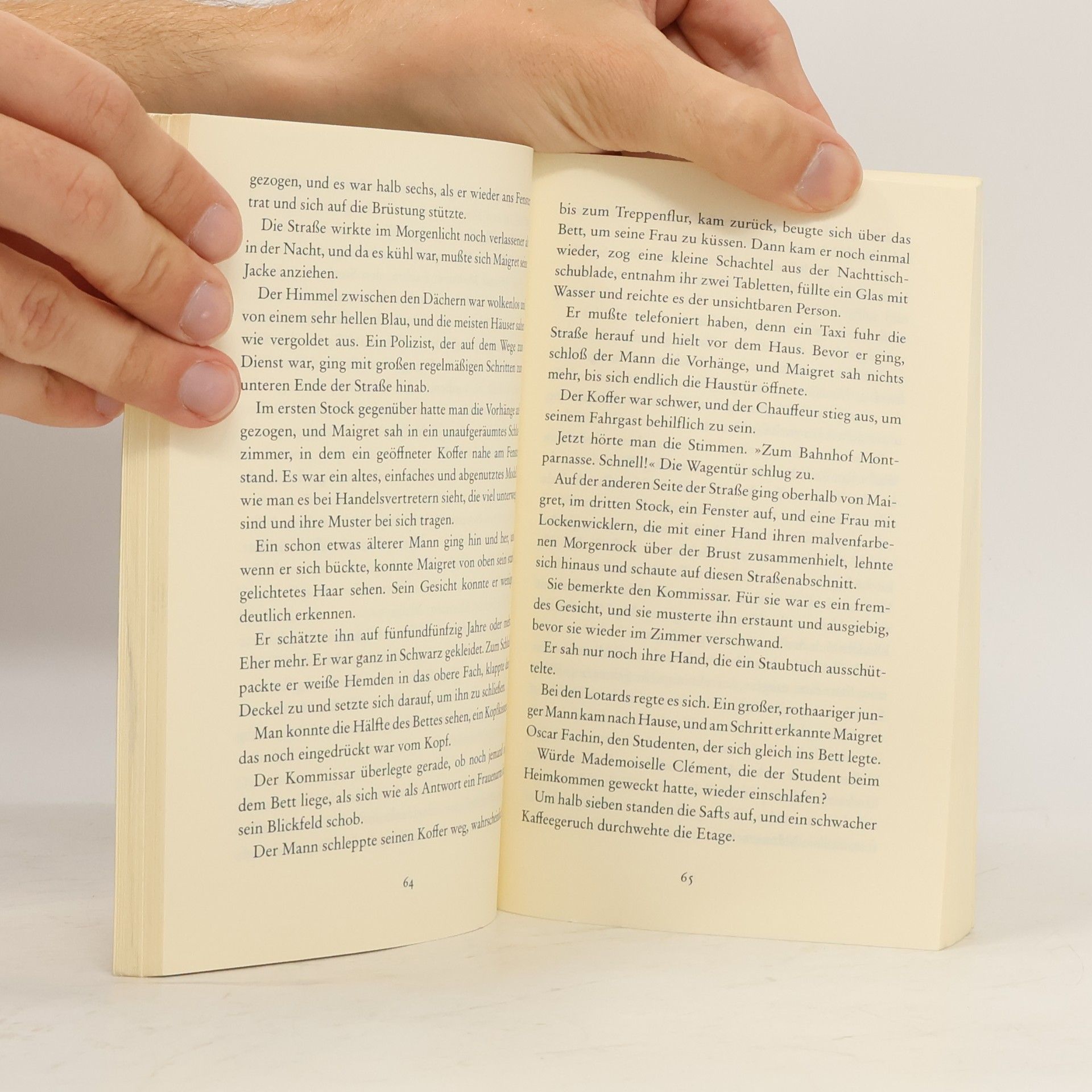 Georges Simenon Maigret als möblierter Herr