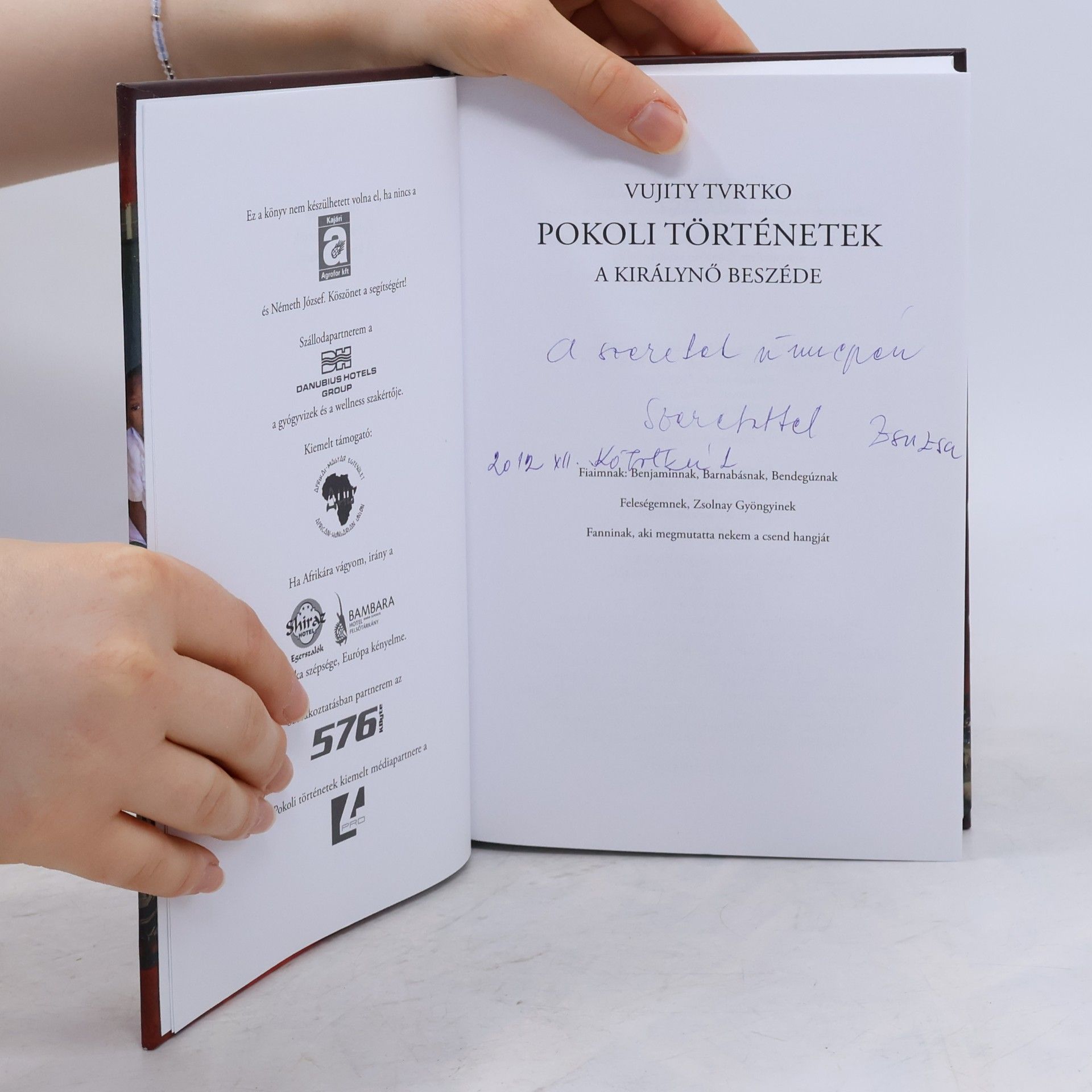 Tvrtko Vujity Pokoli történetek. A királynő beszéde