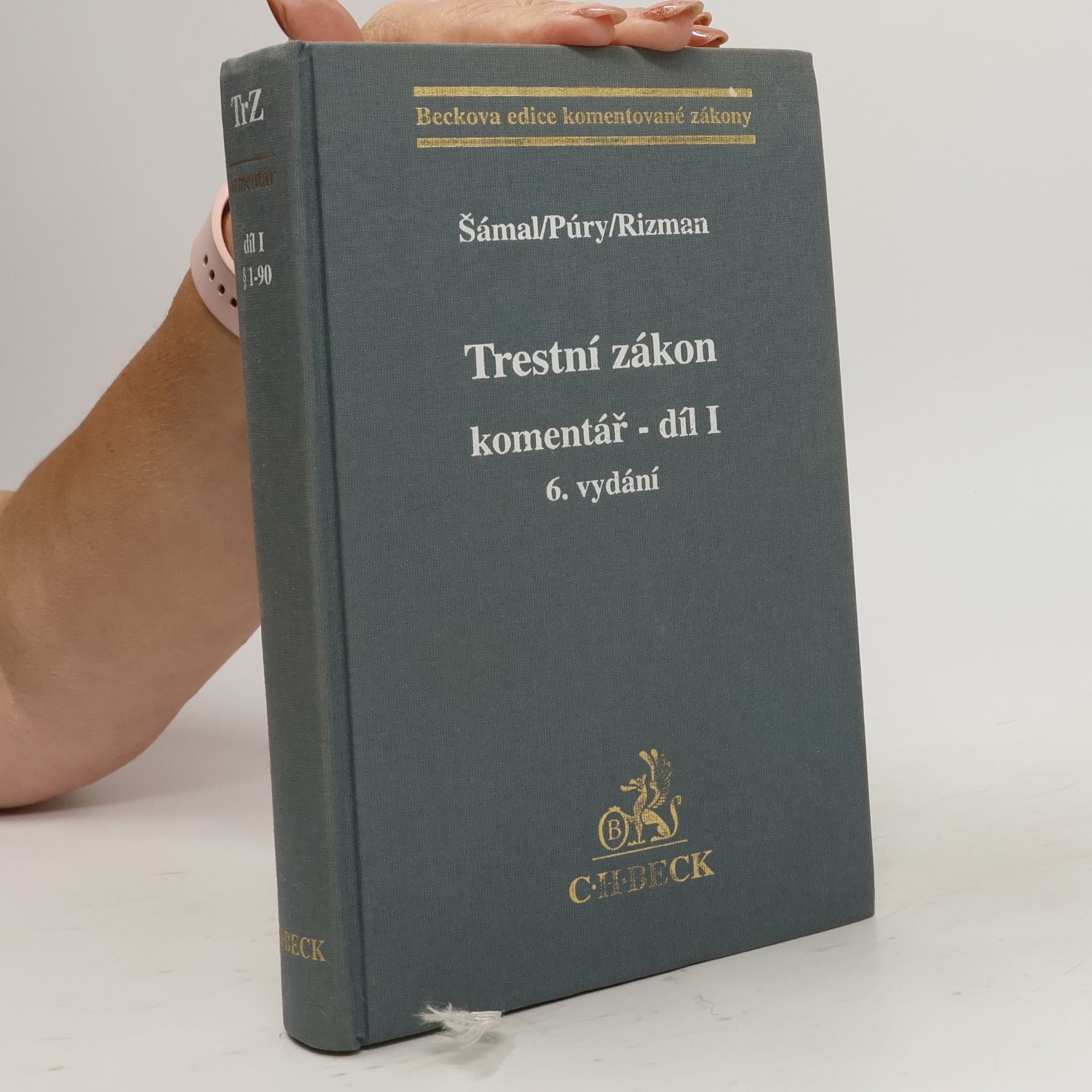 Trestní zákon, komentář - díl I