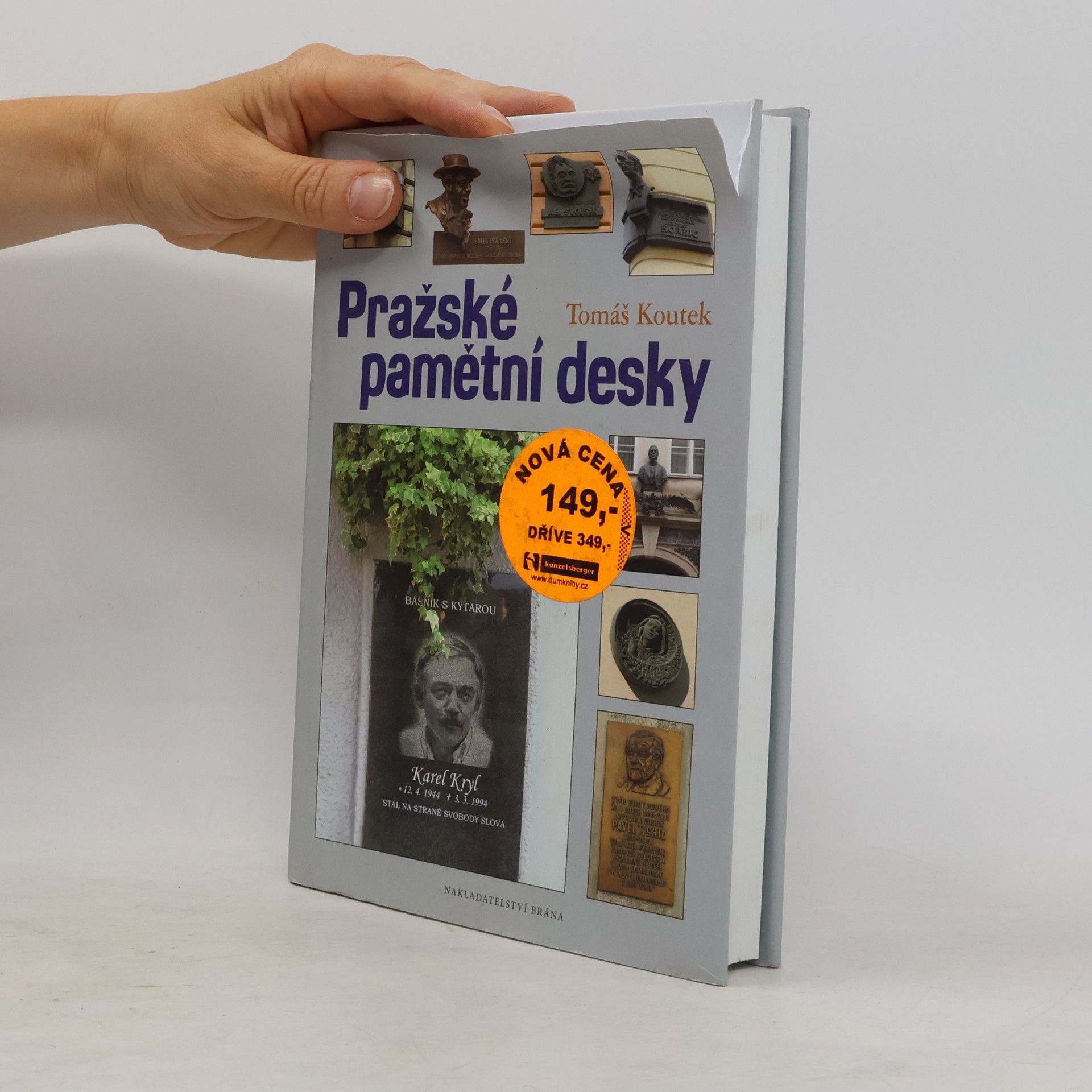 Tomáš Koutek Pražské pamětní desky