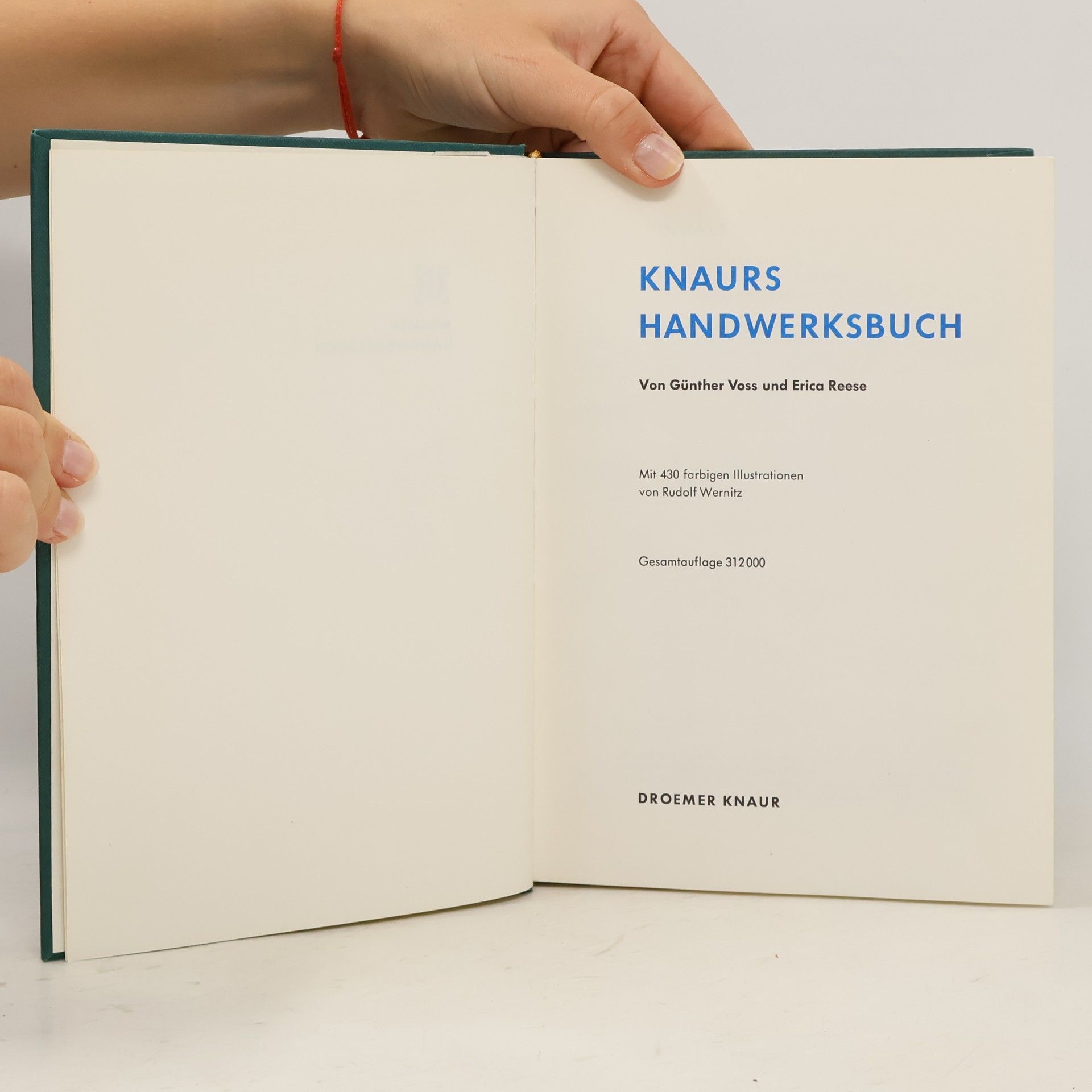 Günther Voss Knaurs Handwerksbuch