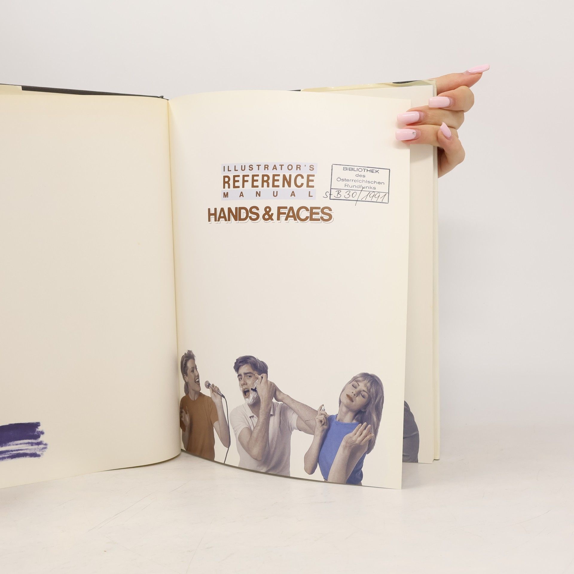 Roberto Bortali Illustrator's Figure Reference Manual: Hands & Faces