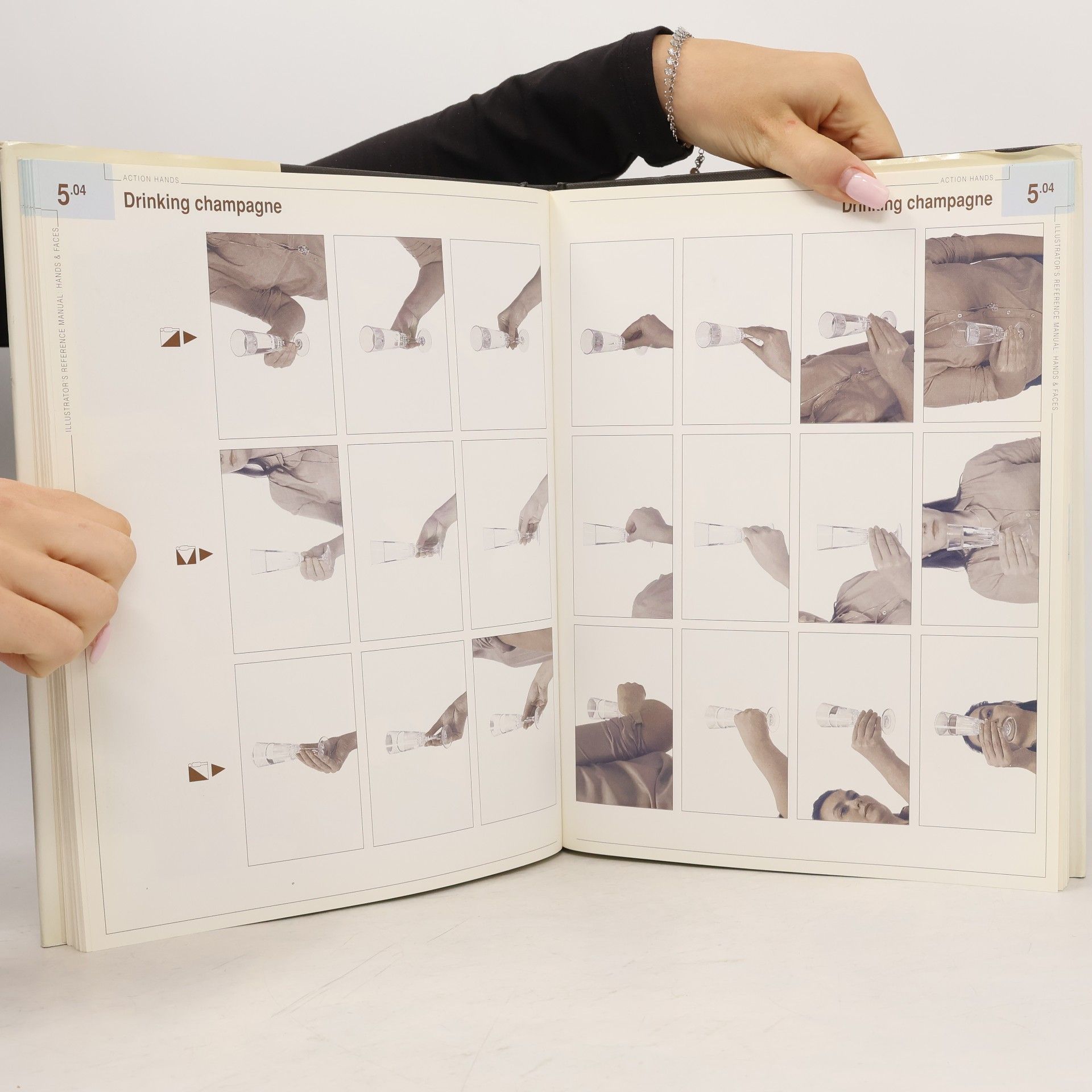 Roberto Bortali Illustrator's Figure Reference Manual: Hands & Faces