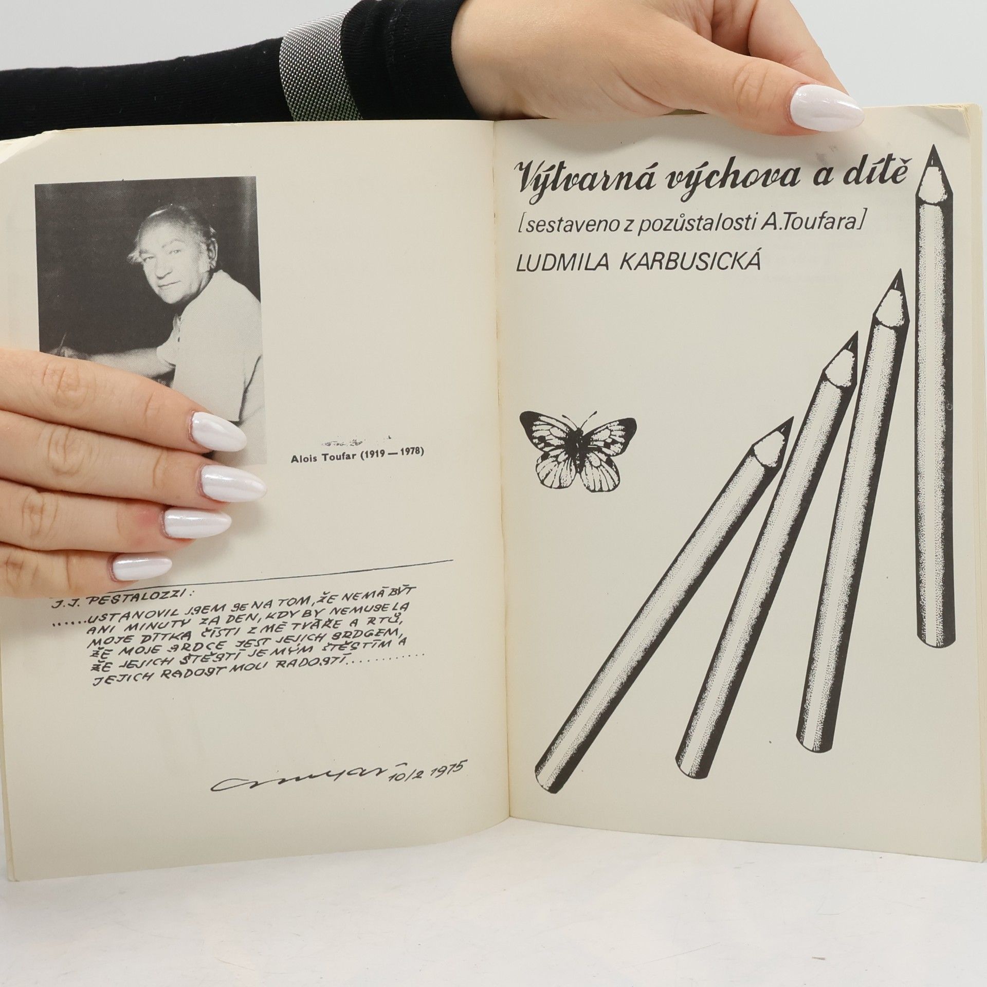 Ludmila Karbusická Výtvarná výchova a dítě