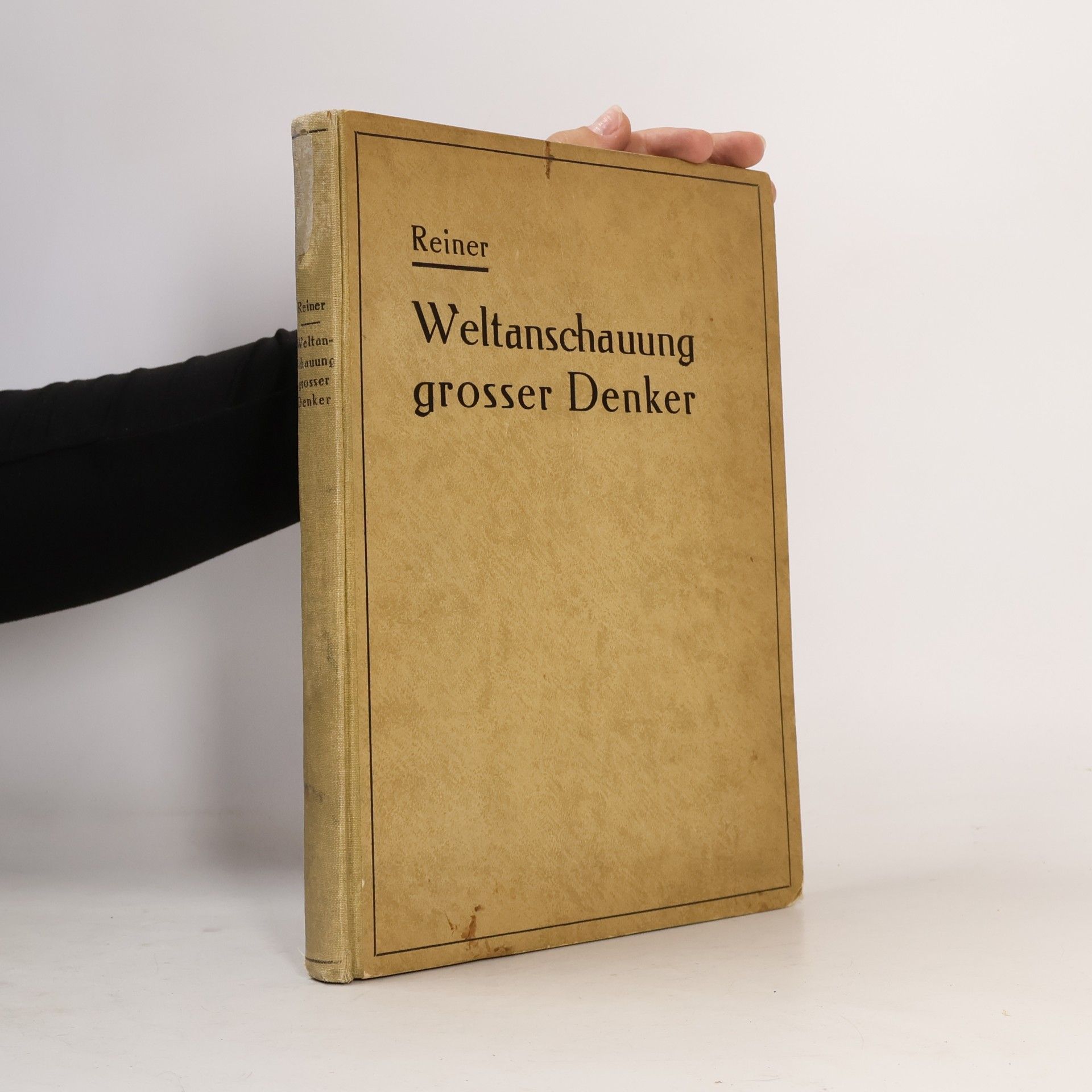 Weltanschauung grosser Denker