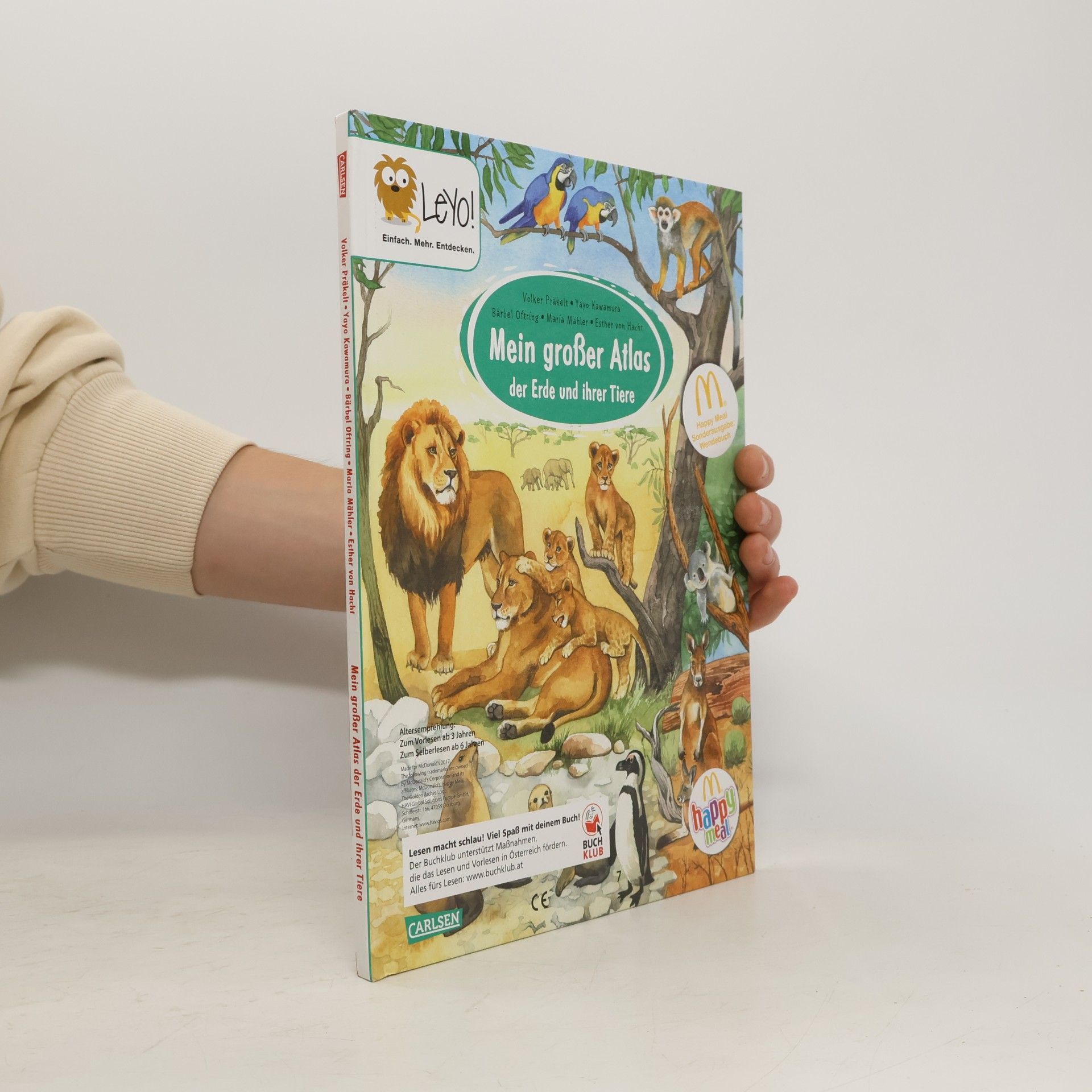 Autorenkollektiv Mein großer Atlas der Erde und ihrer Tiere