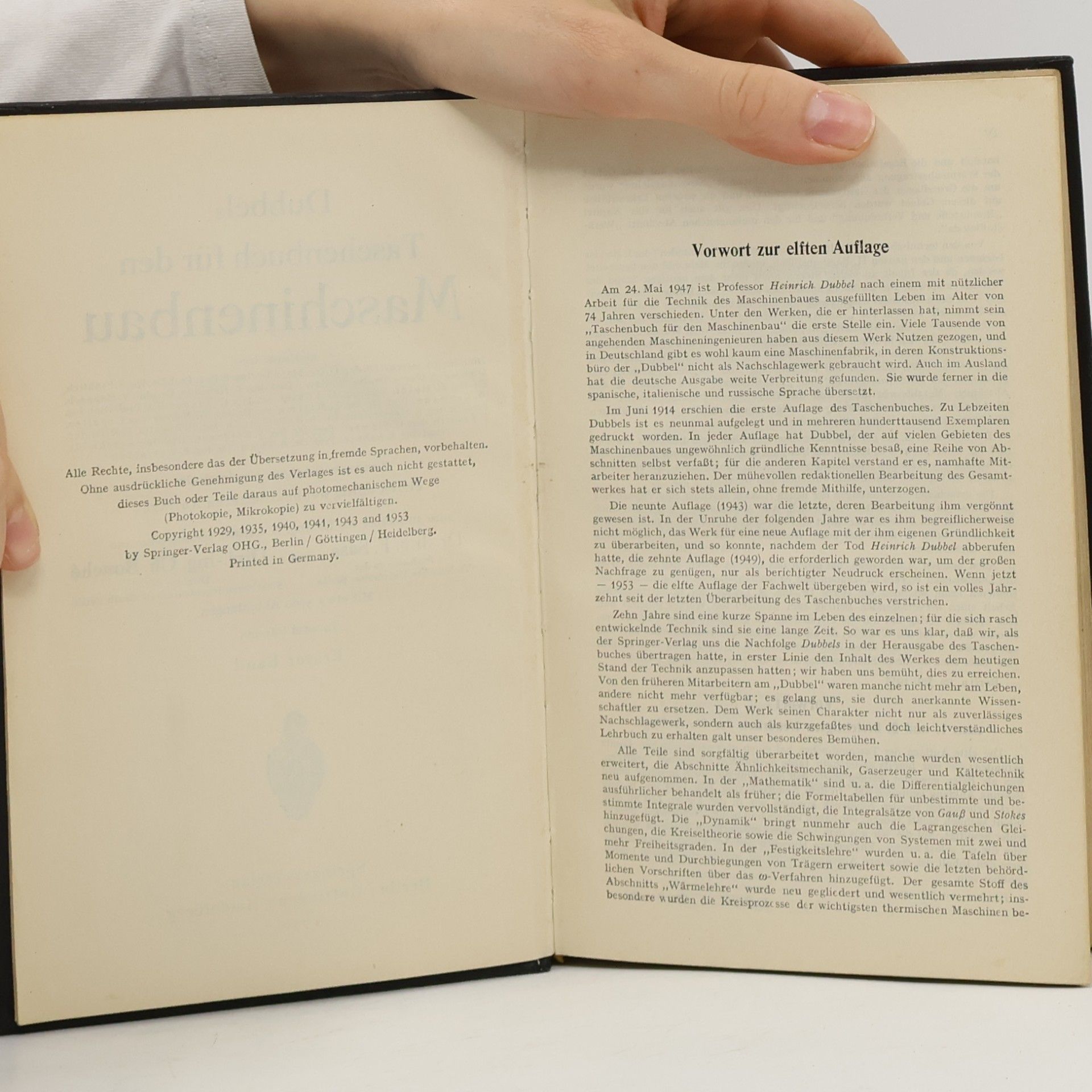 Friedrich Saß Taschenbuch für den Maschinenbau 1