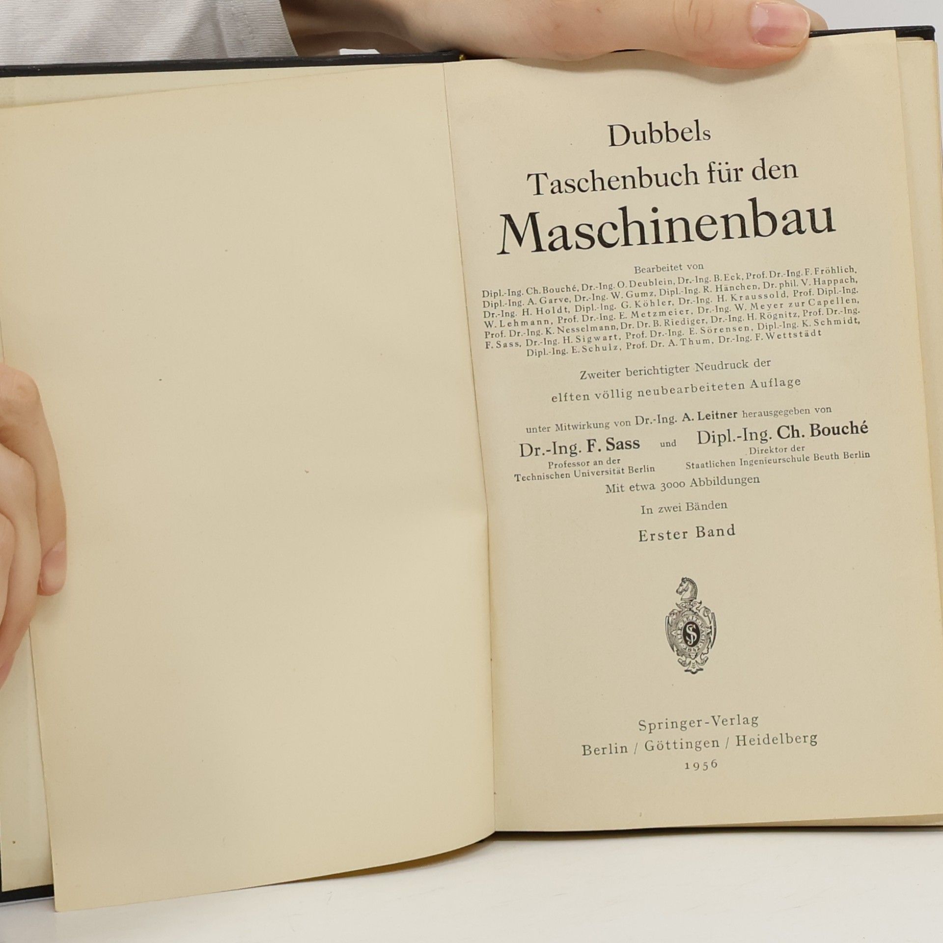 Friedrich Saß Taschenbuch für den Maschinenbau 1