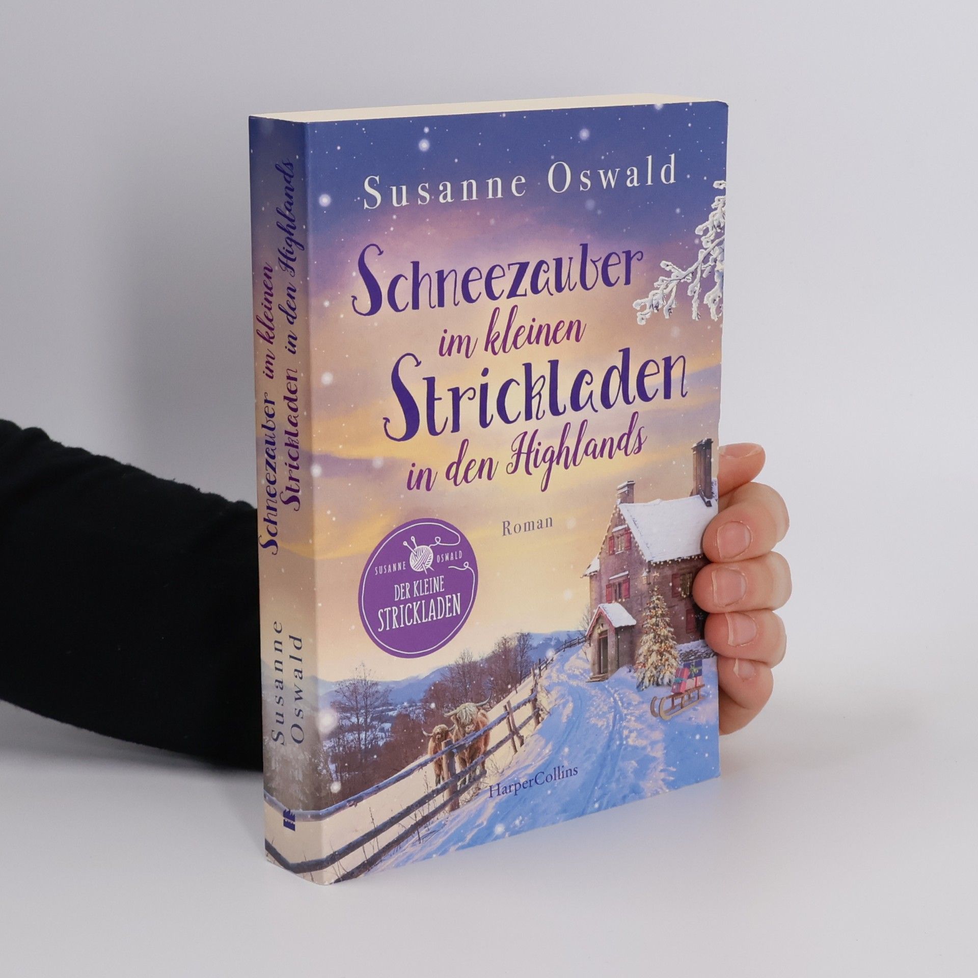 Susanne Oswald Schneezauber im kleinen Strickladen in den Highlands