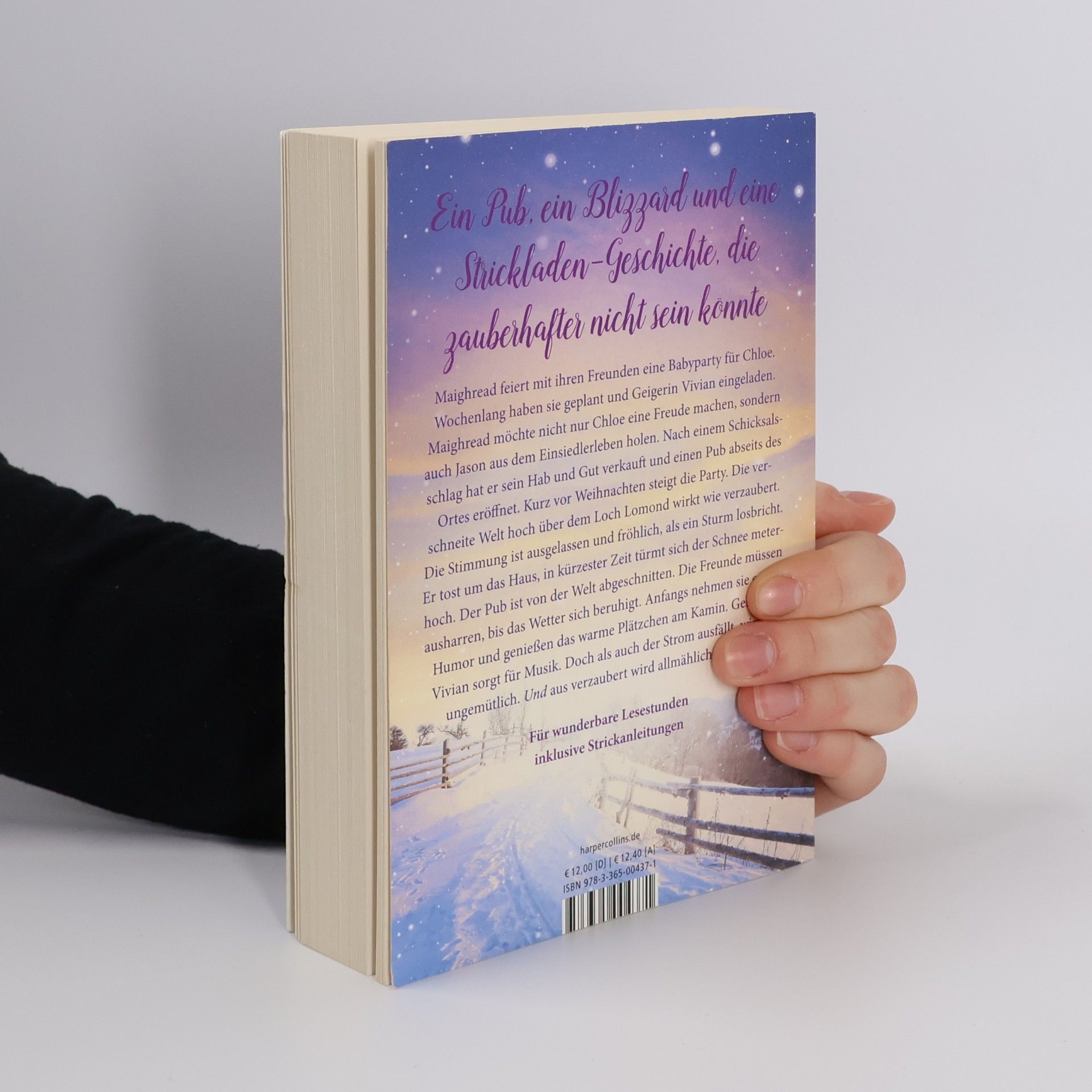 Susanne Oswald Schneezauber im kleinen Strickladen in den Highlands