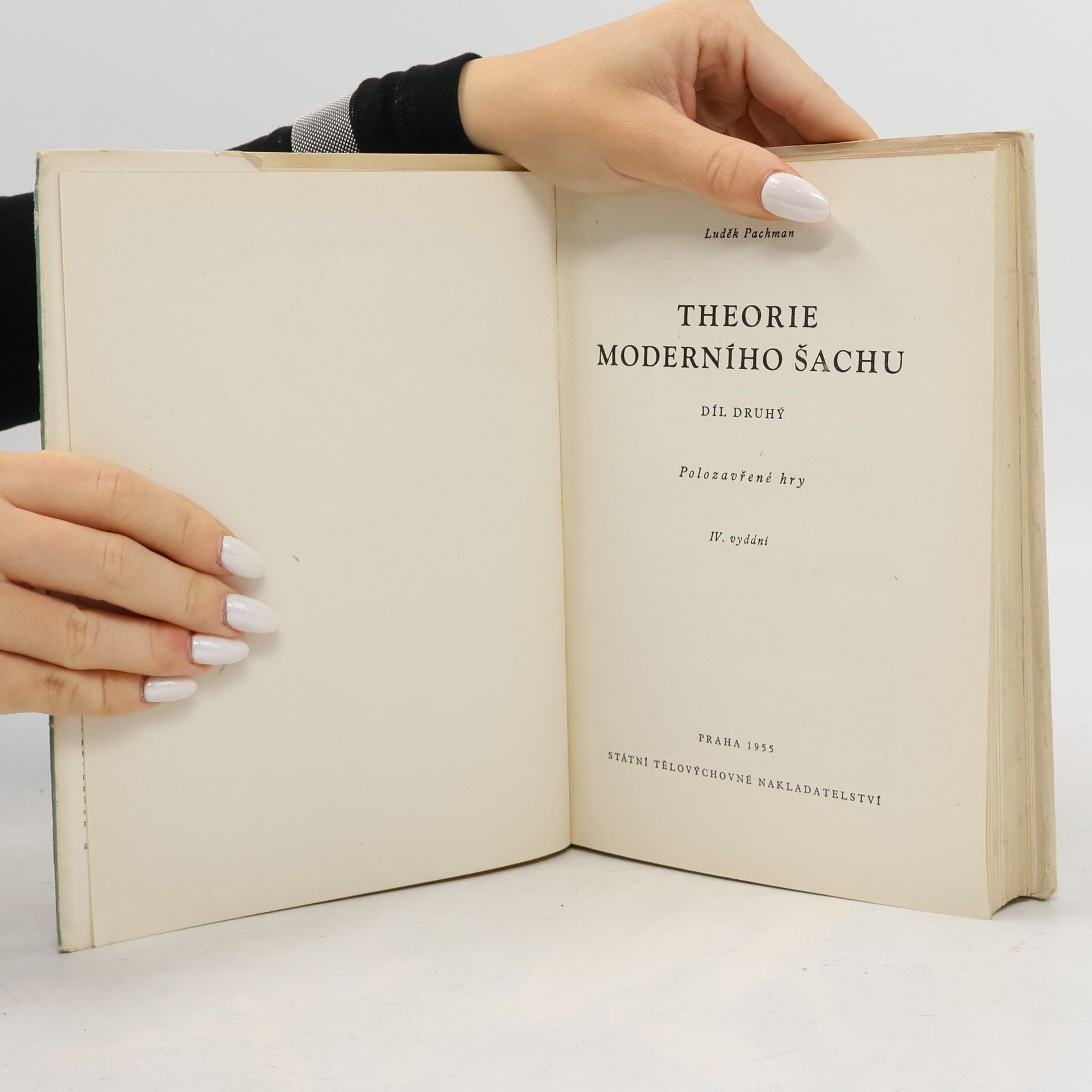 Luděk Pachman Theorie moderního šachu II