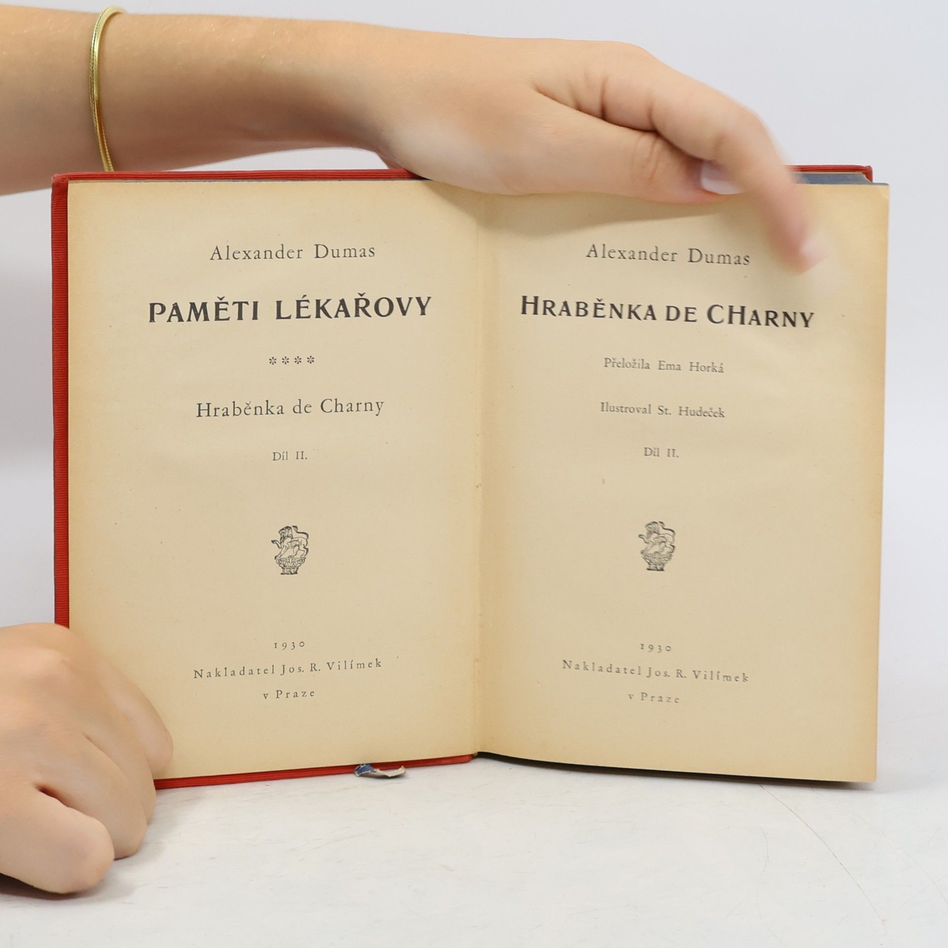 Alexandre Dumas Hraběnka de Charny II.