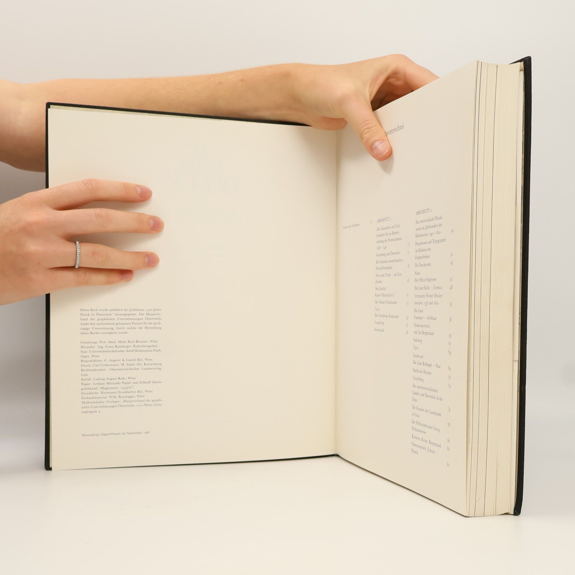 Autorenkollektiv 500 Jahre Druck in Österreich