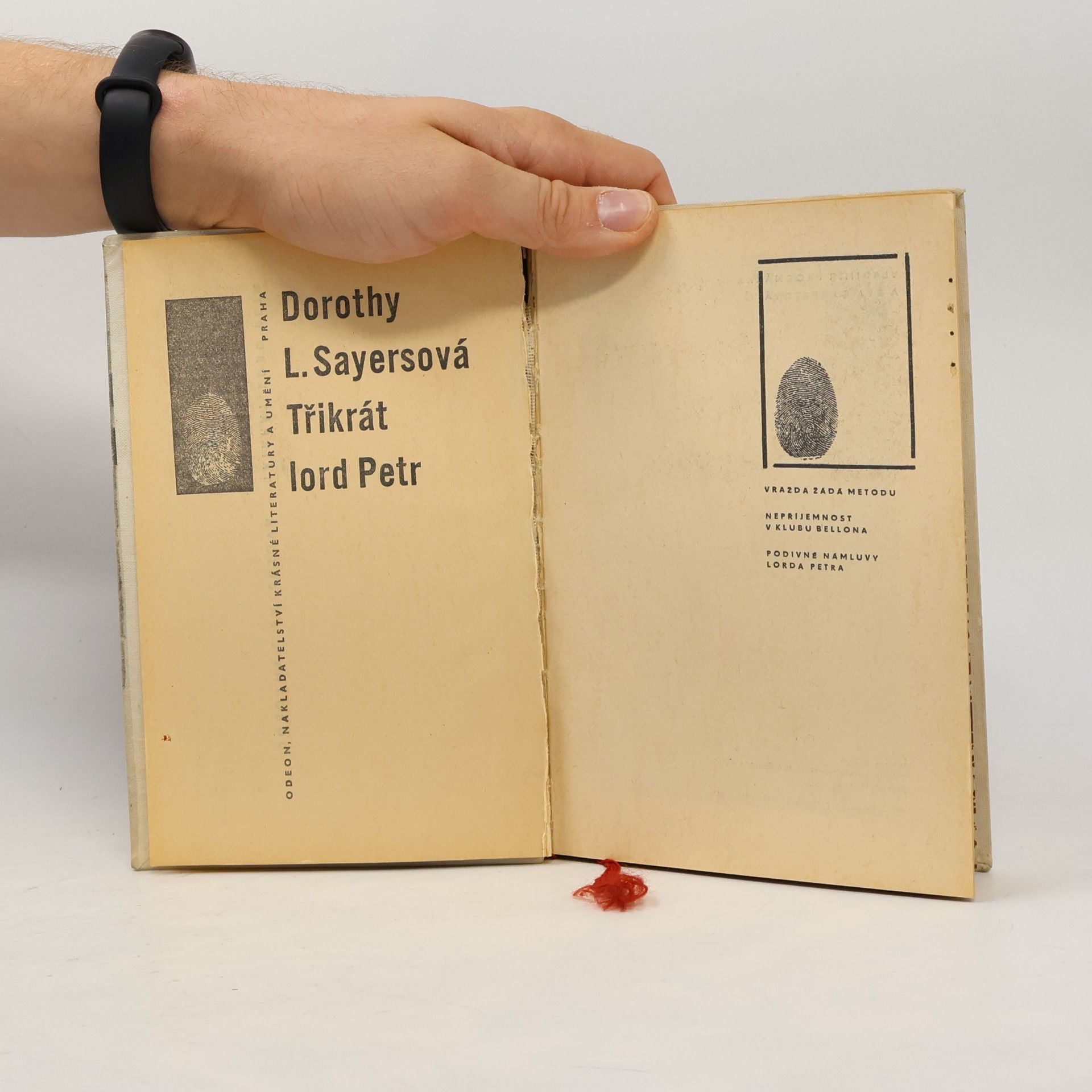 Dorothy L. Sayers 3x lord Petr