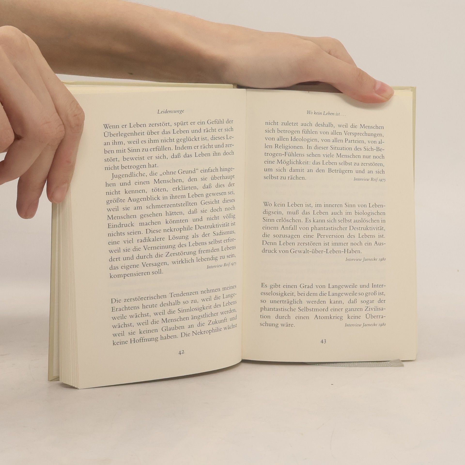 Erich Fromm Worte wie Wege