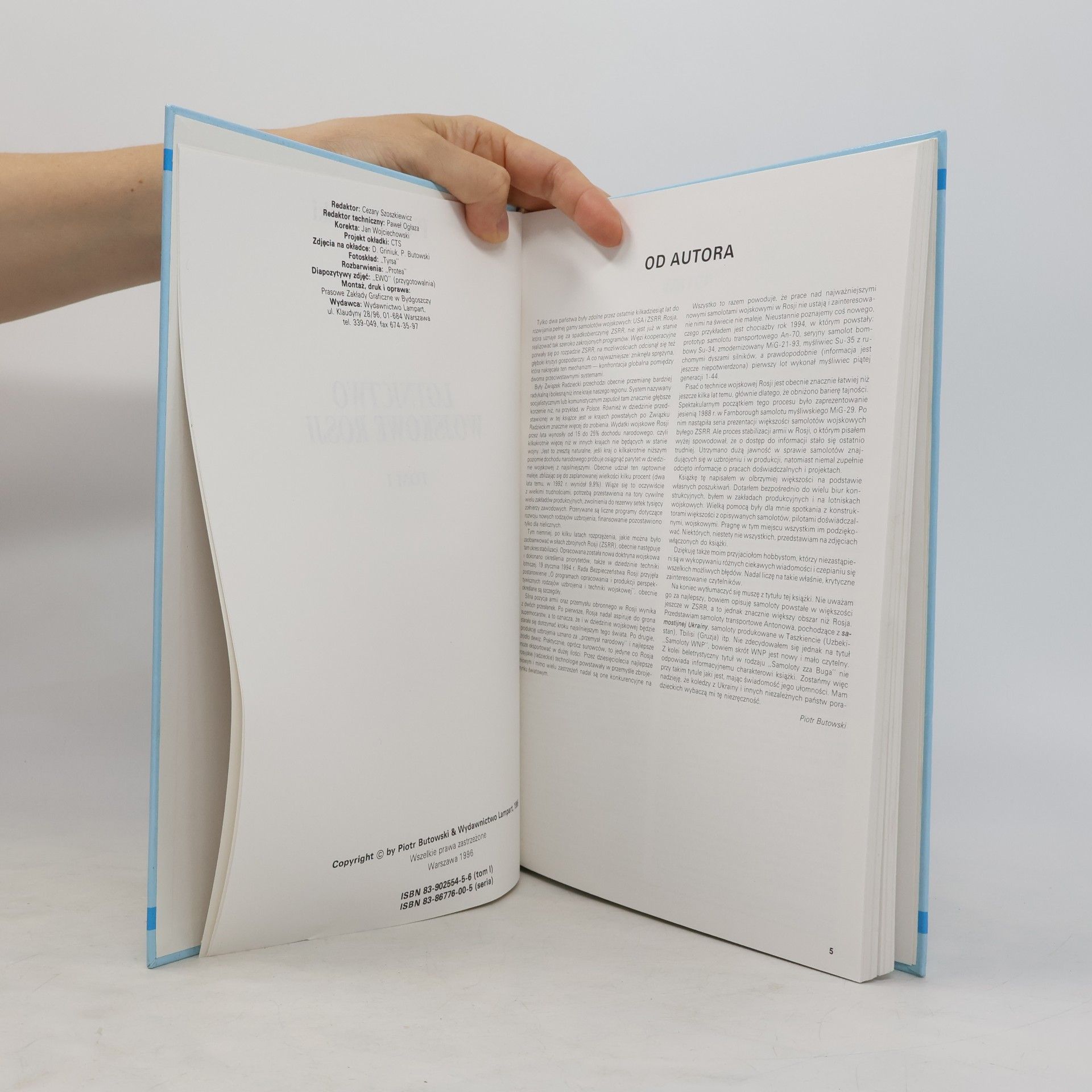 Piotr Butowski Ilustrowana encyklopedia techniki wojskowej - 1: Lotnictwo wojskowe Rosji