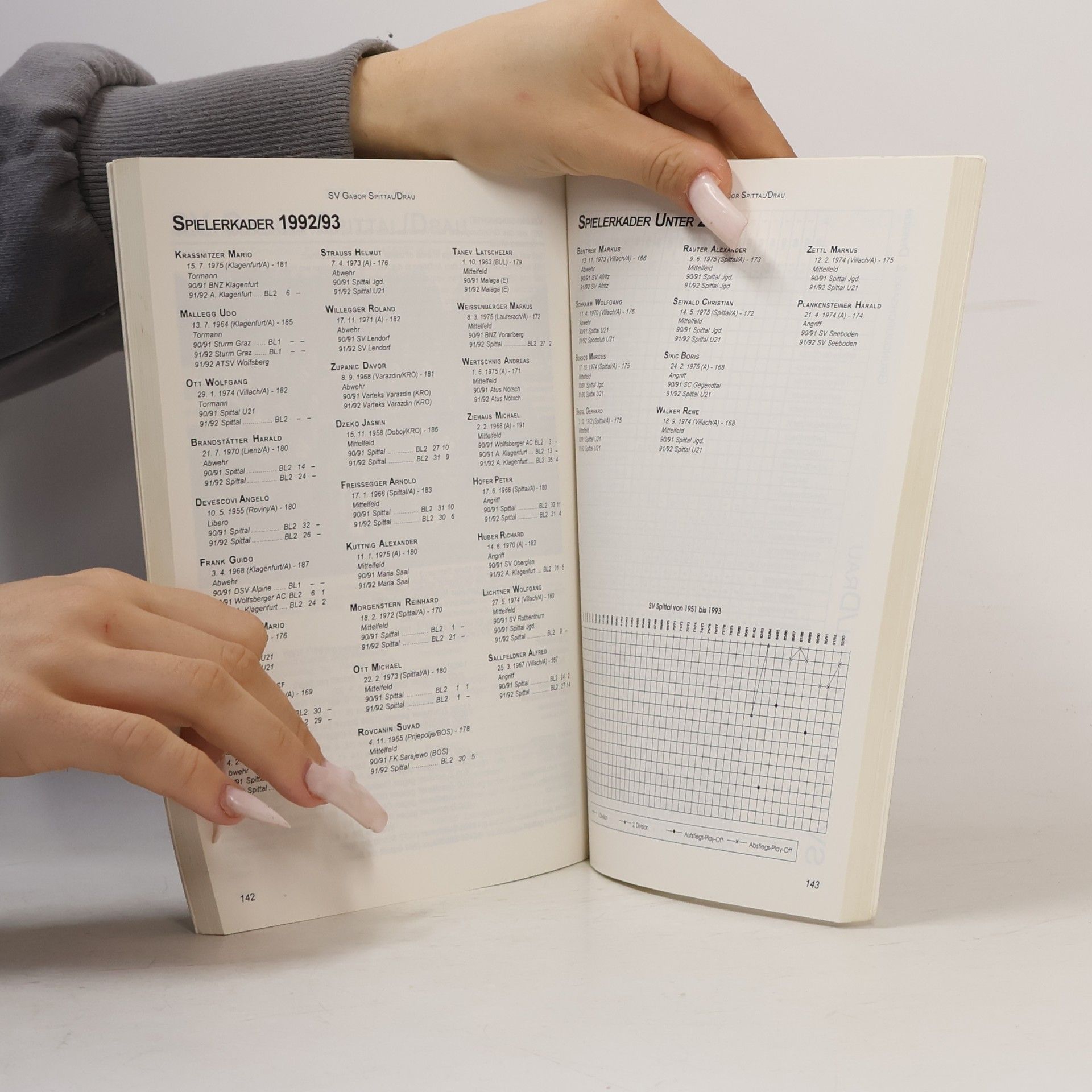 Franz Wenzl Österreichisches Fussball-Jahrbuch 1992/93