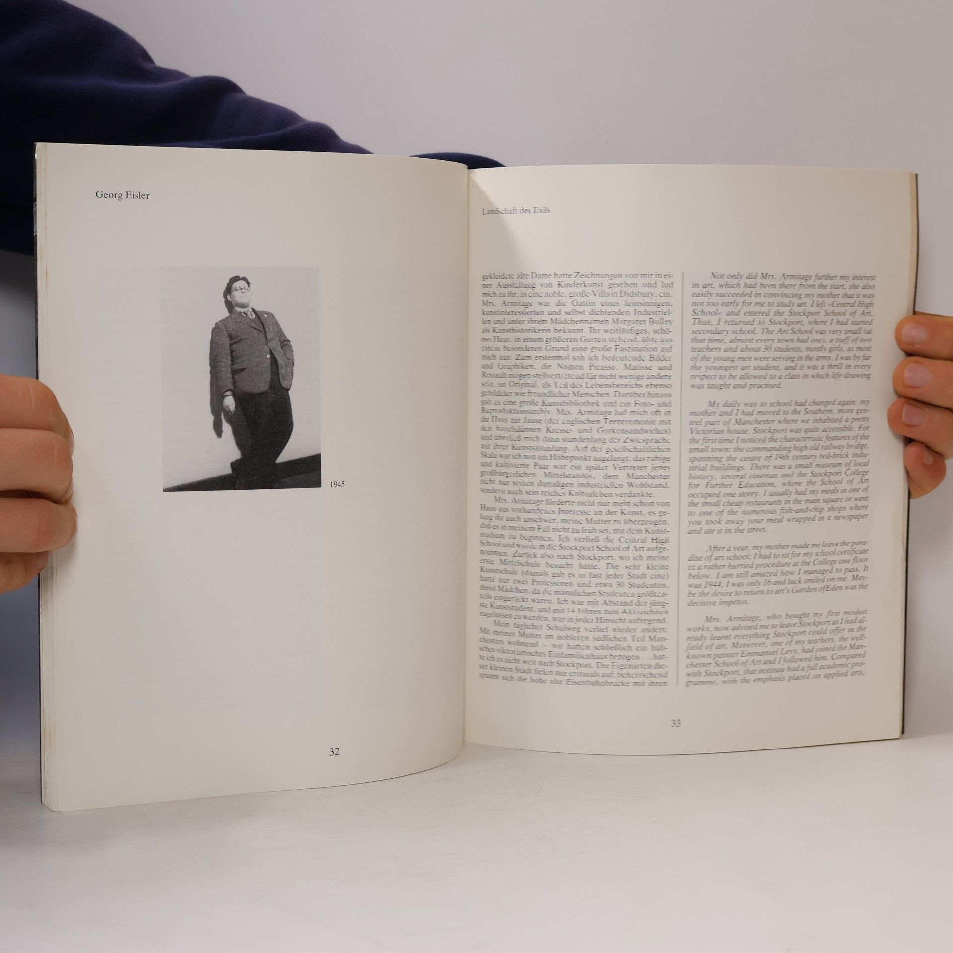 Georg Eisler Landscape of Exile