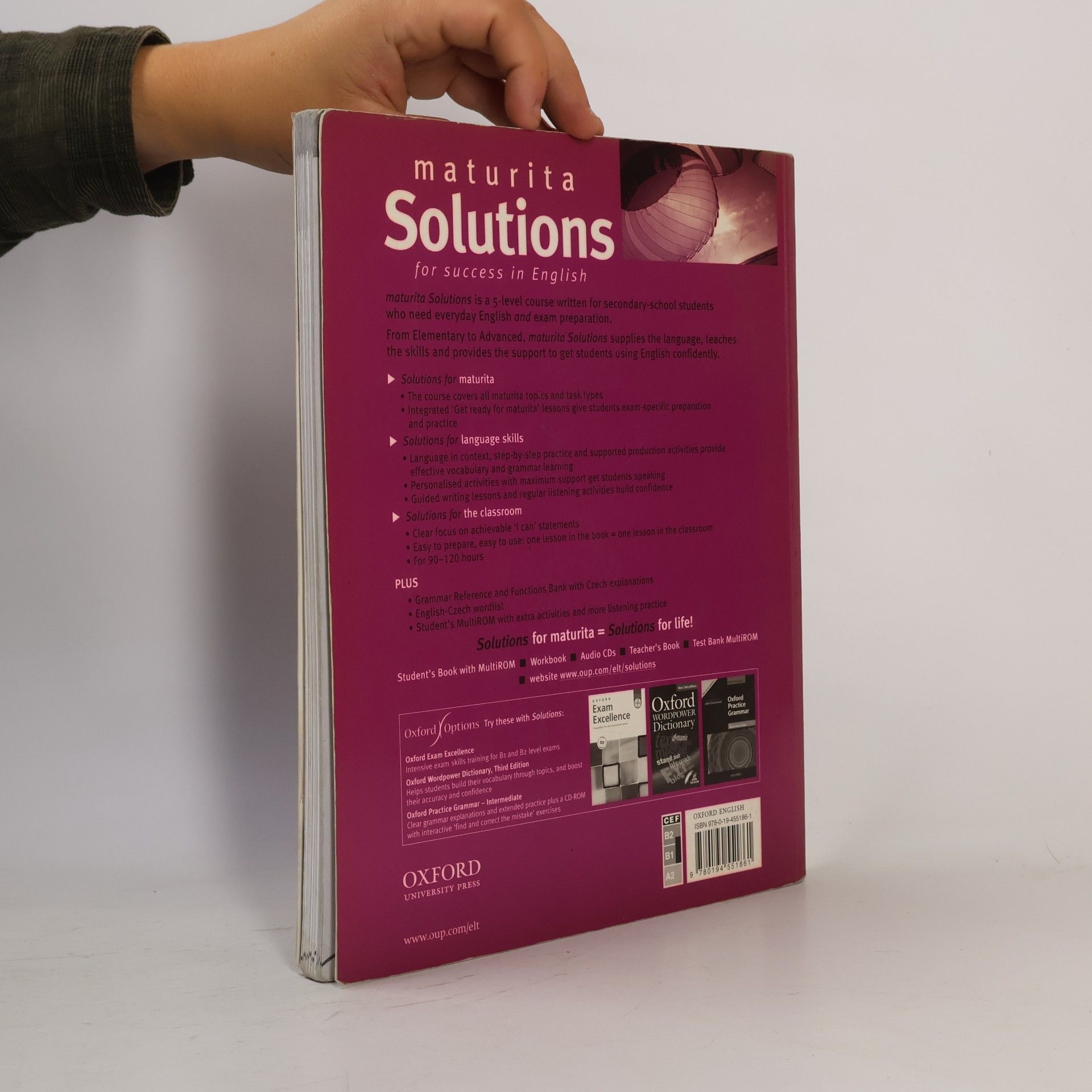 Jane Hudson Maturita Solutions. Intermediate Workbook