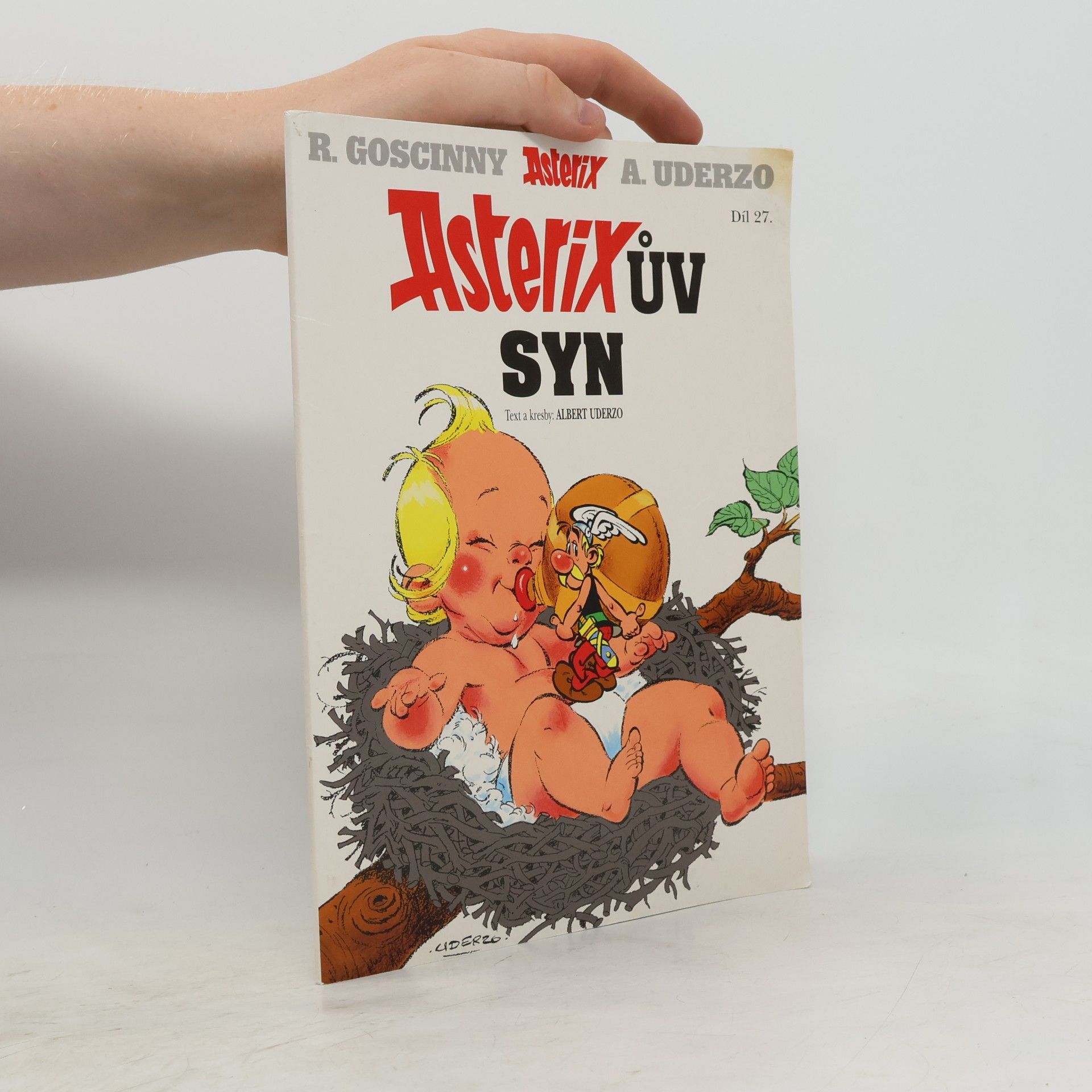 Albert Uderzo Asterixův syn