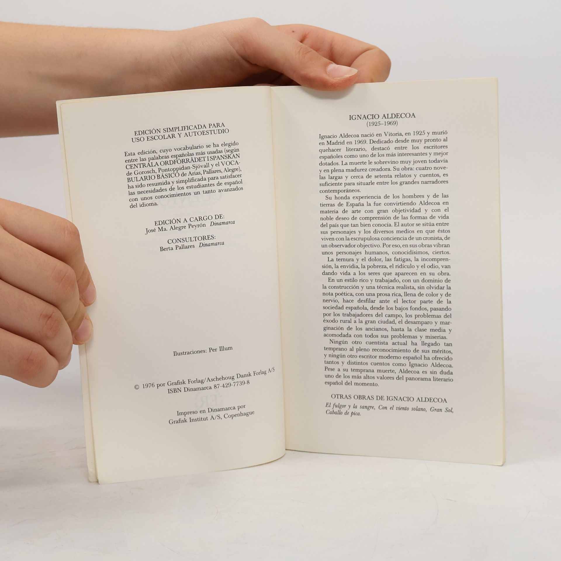 Ignacio Aldecoa Easy Readers / Lecturas Faciles: Cuentos