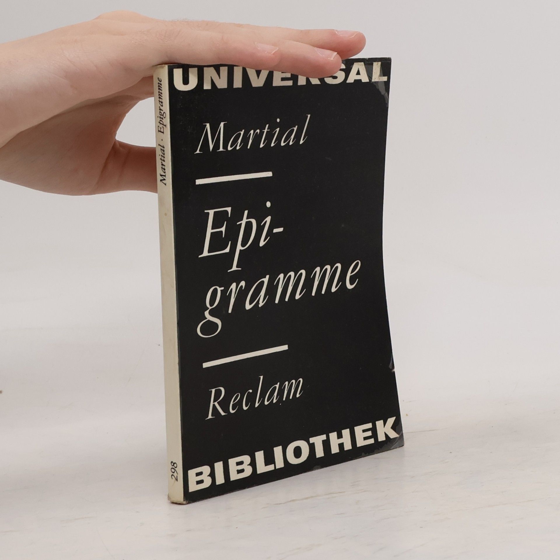 Martial Epigramme