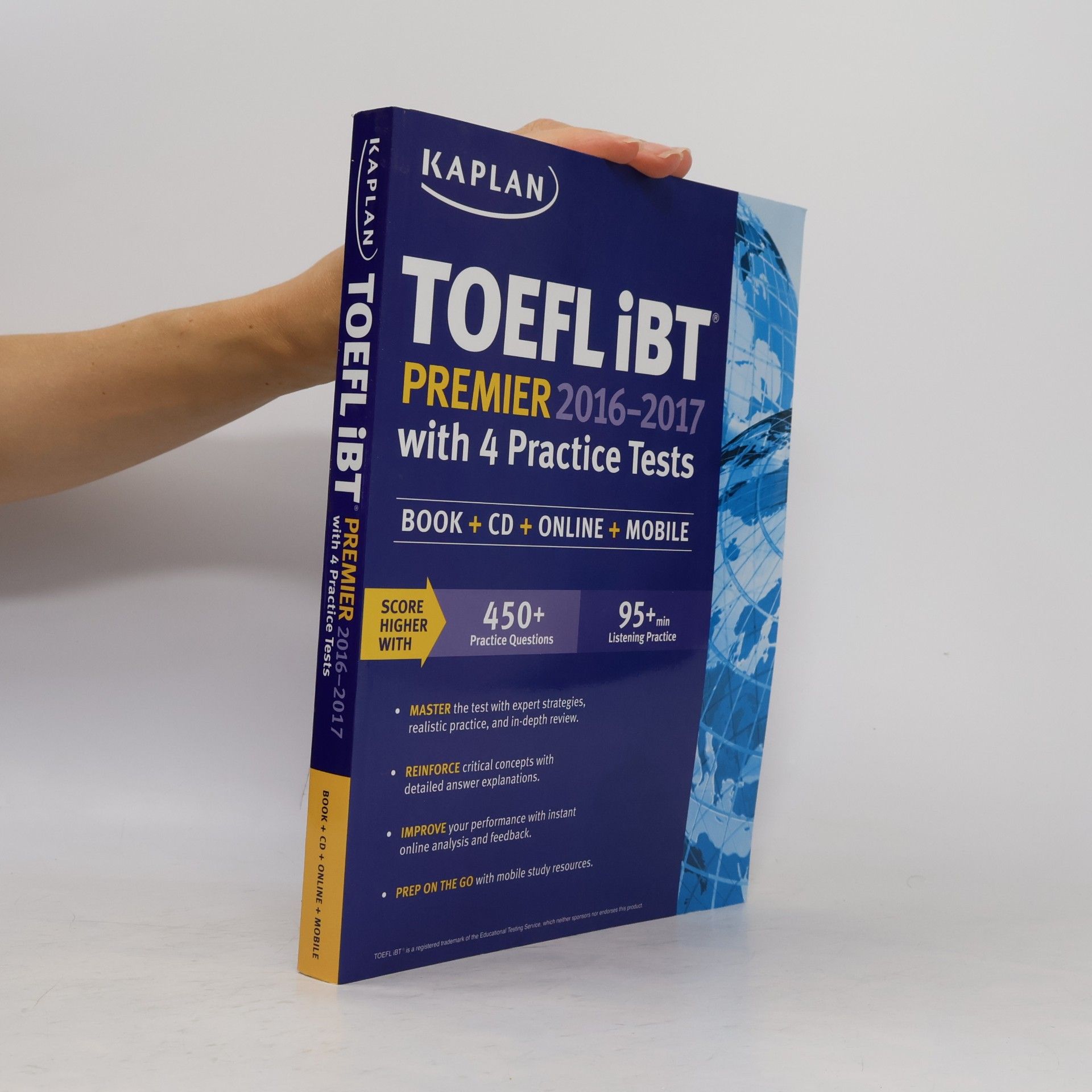 Kaplan Test Prep and Admissions Kaplan TOEFL iBT Premier 2016-2017 with 4 Practice Tests