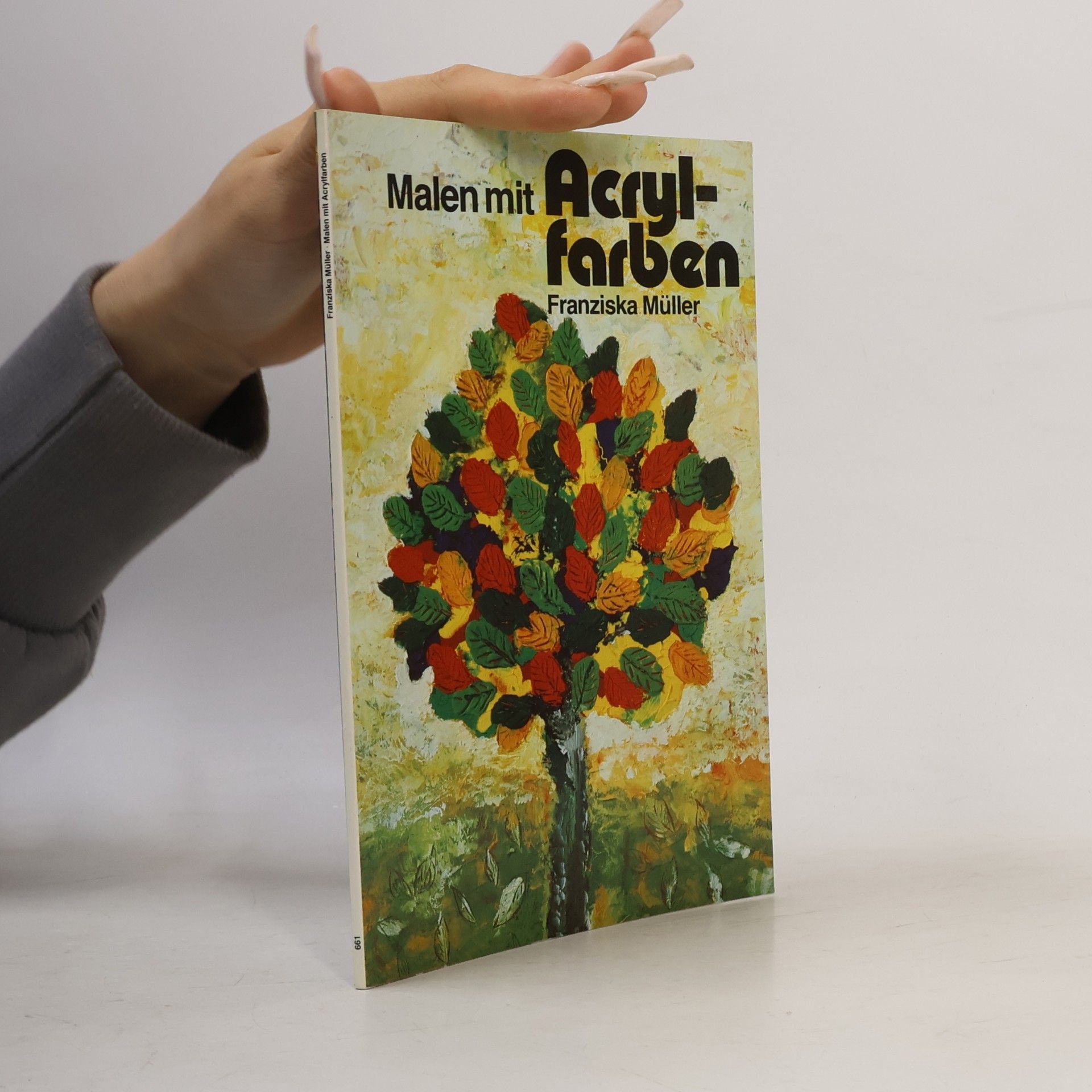 Franziska Müller Malen mit Acrylfarben