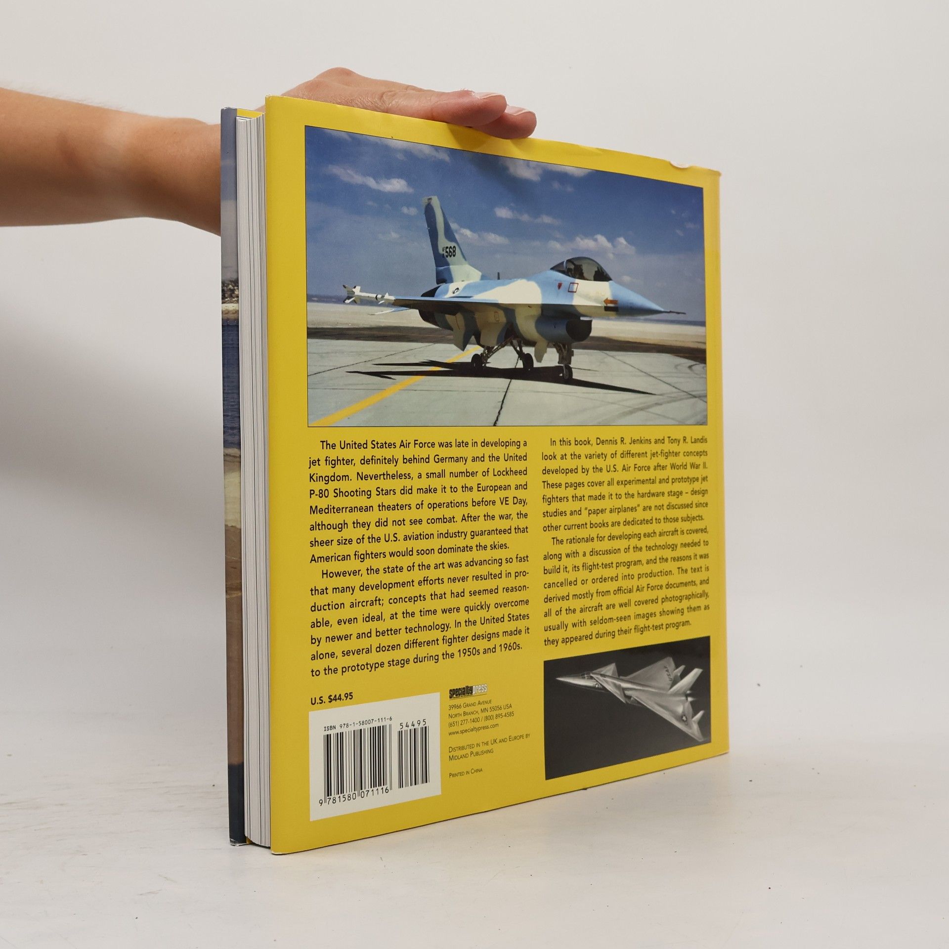Dennis R. Jenkins Experimental & Prototype U.S. Air Force Jet Fighters