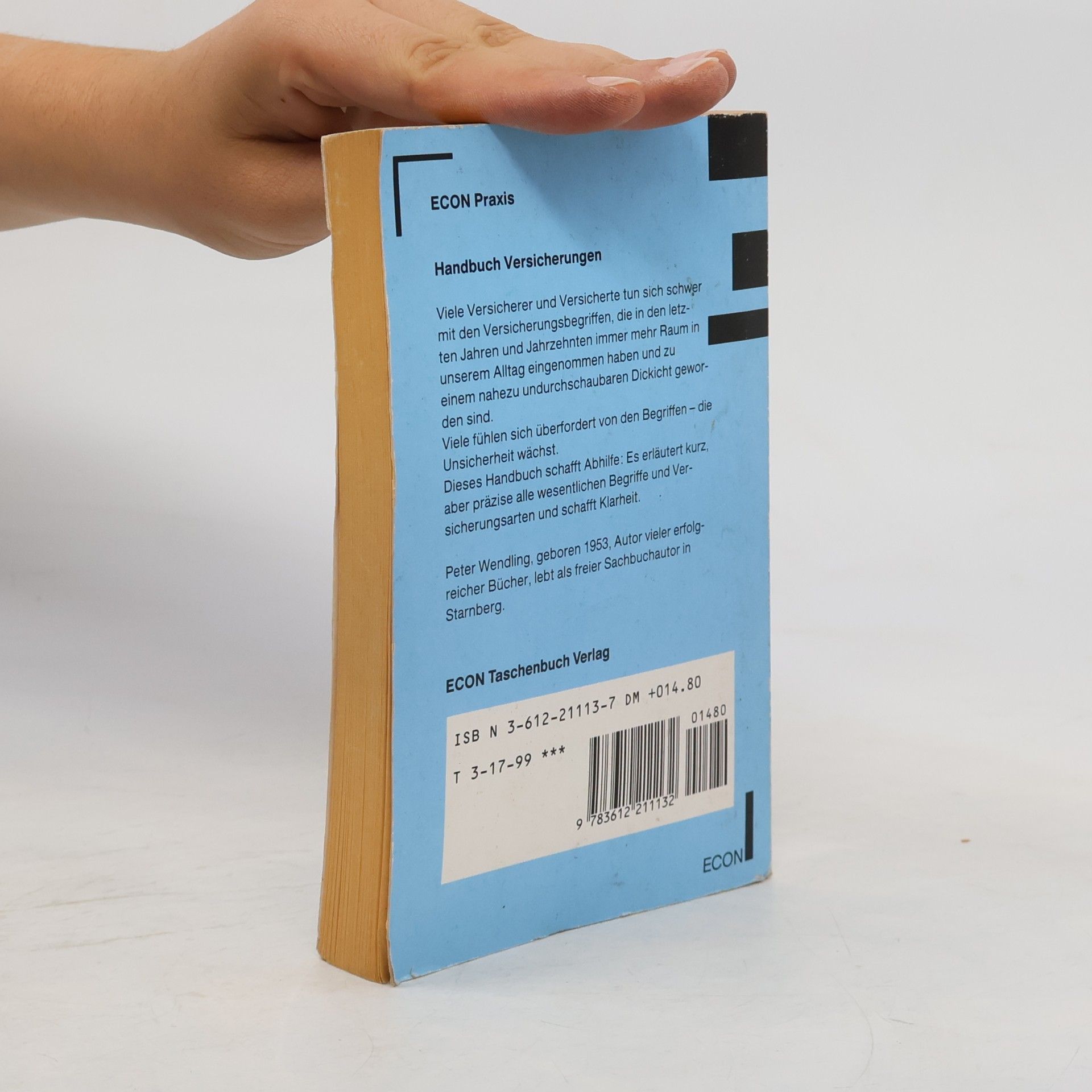 Peter Wendling Handbuch Versicherungen