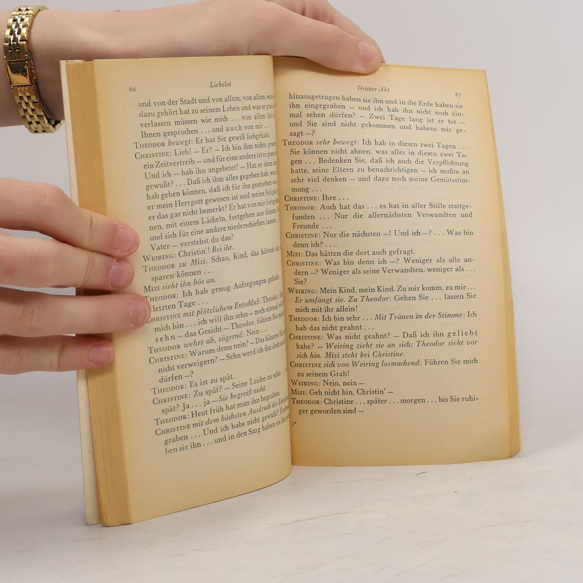 Arthur Schnitzler Liebelei /Reigen