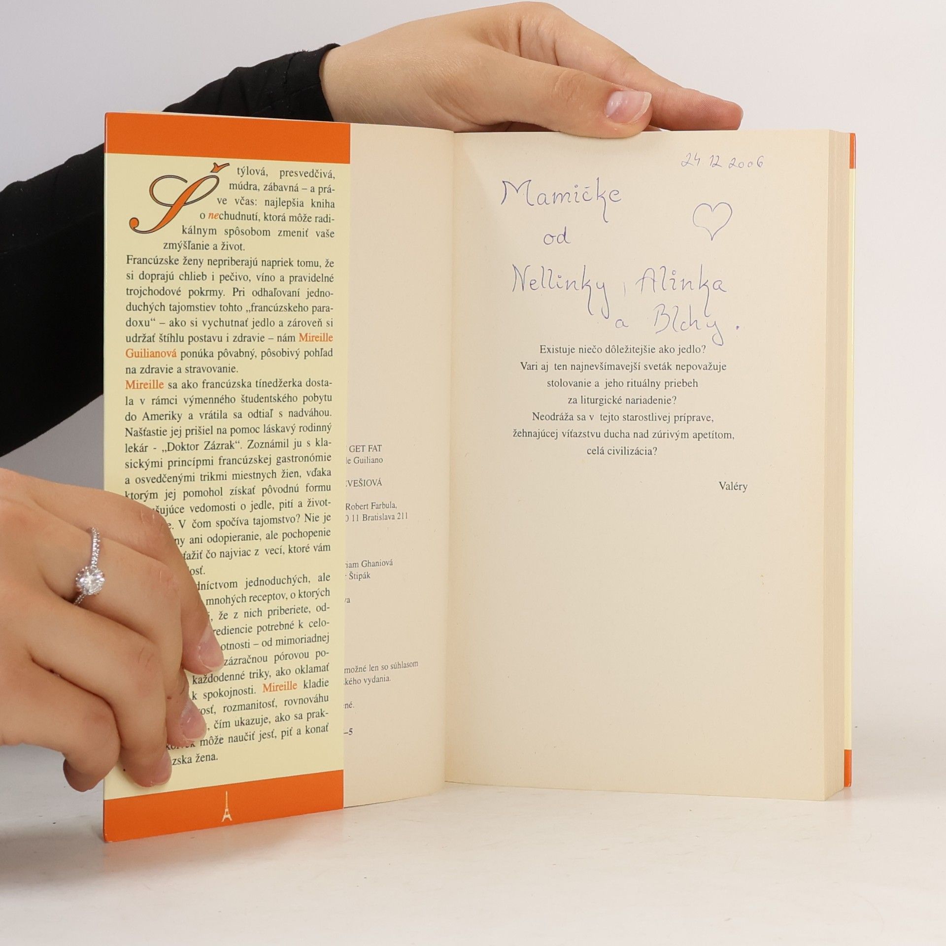 Mireille Guiliano Prečo Francúzky nepriberajú