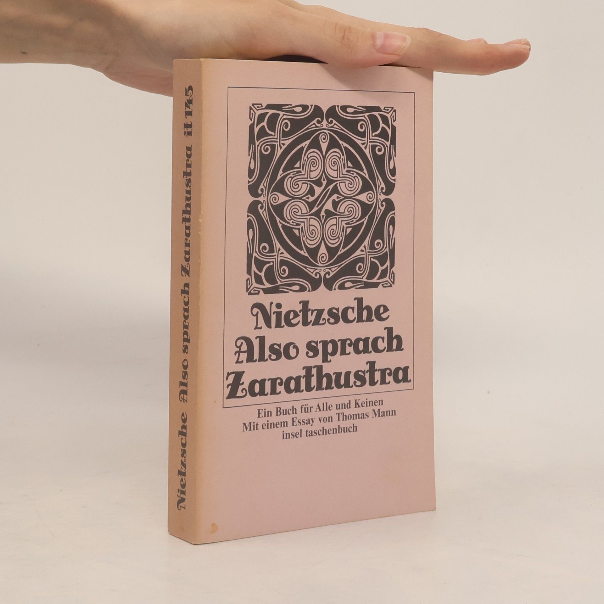 Friedrich Wilhelm Nietzsche Also sprach Zarathustra