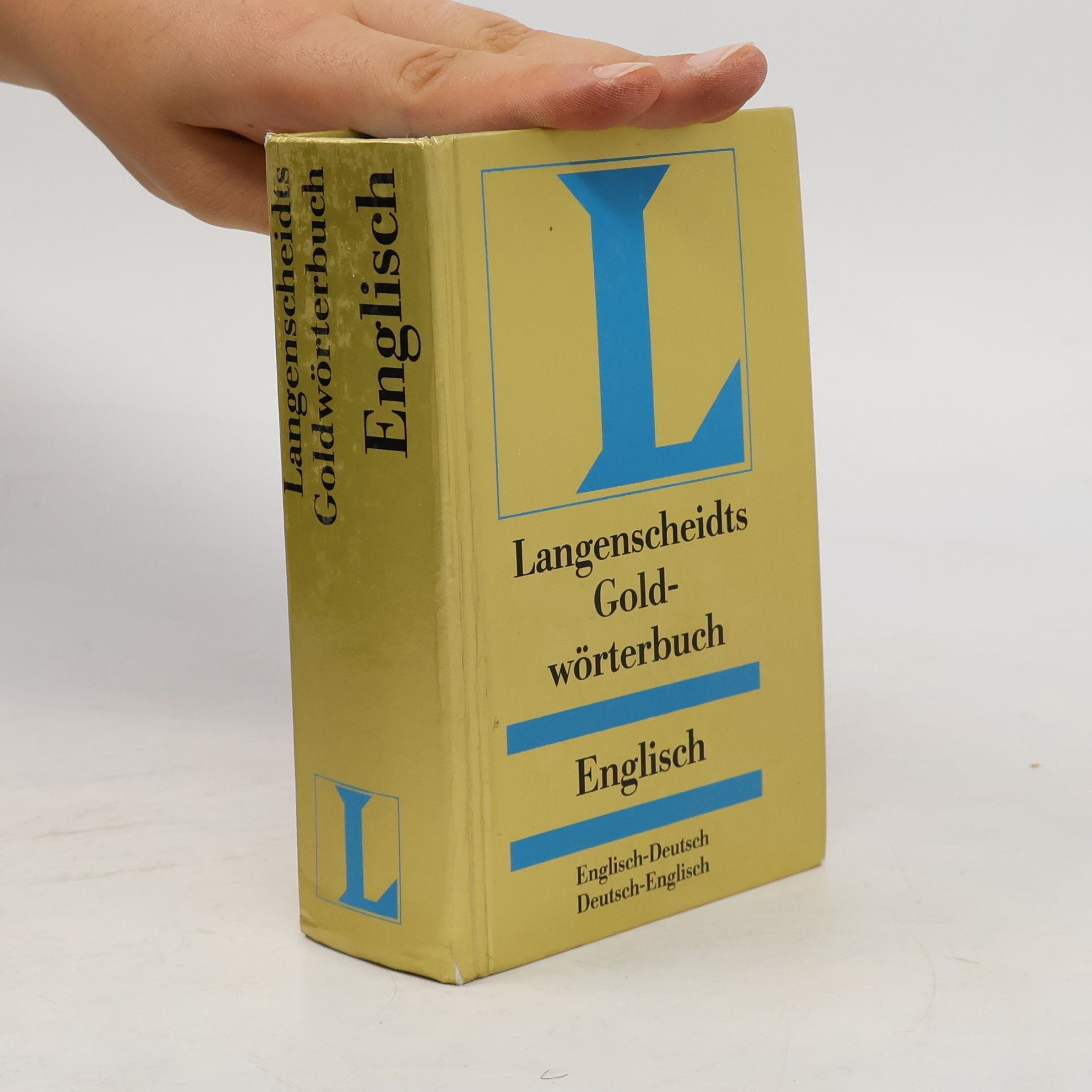 Kolektiv autorů Langenscheidts Gold-wörterbuch English-Deutsch Deutsch-English