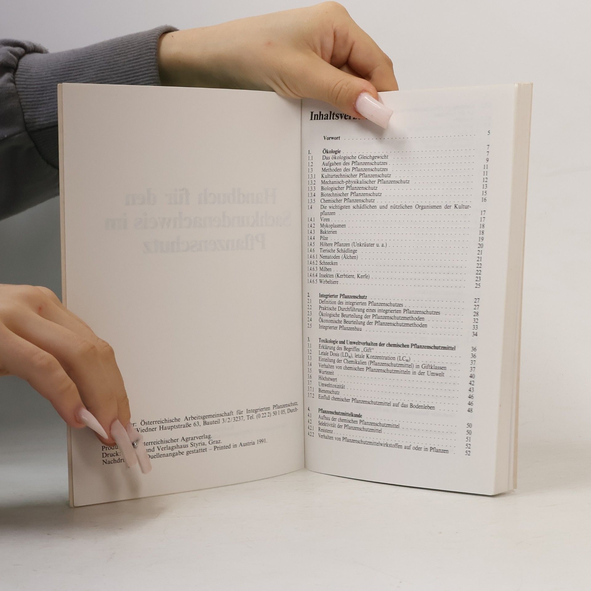 kolektiv Handbuch für den Sachkundenachweis im Pflanzenschutz
