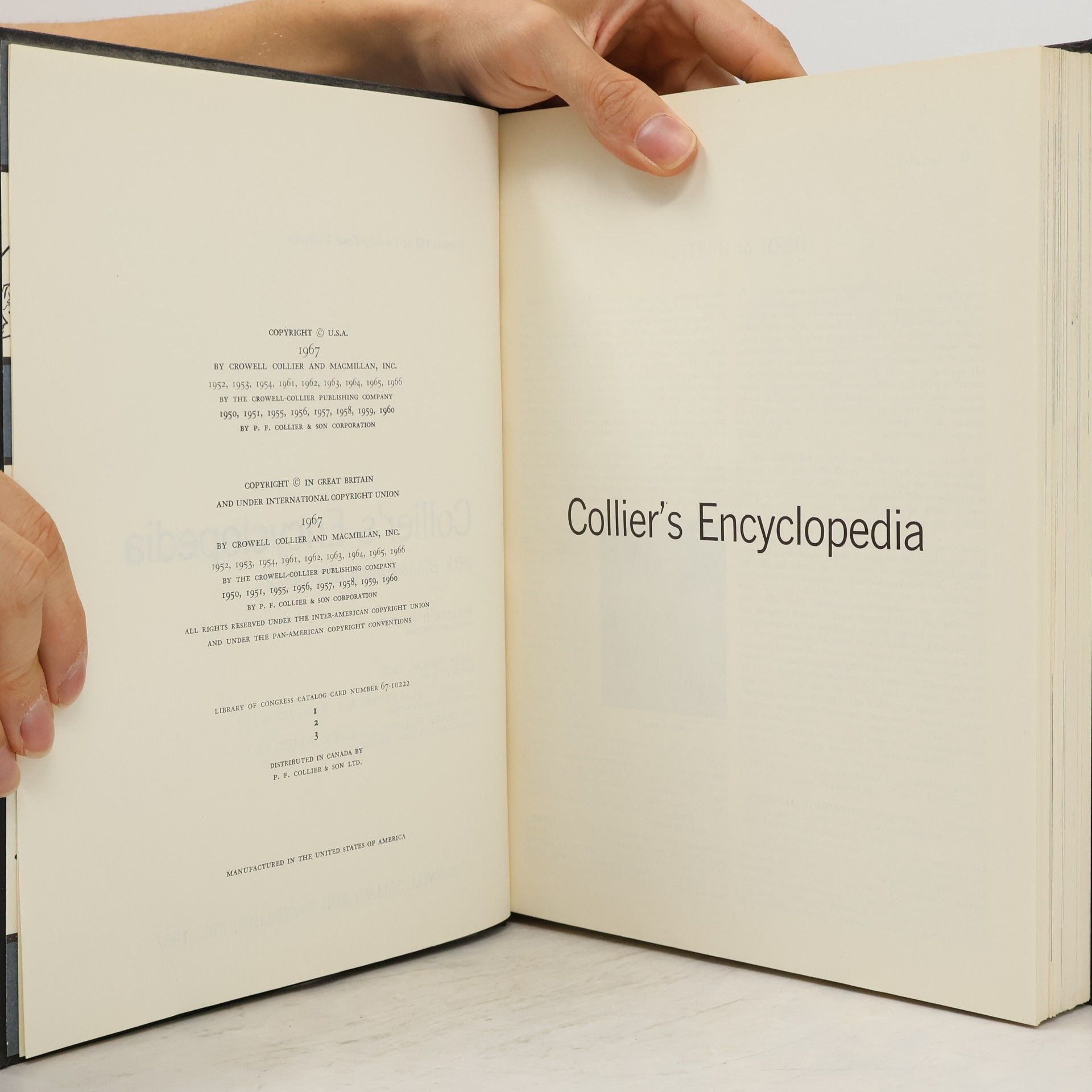 Collectif d'auteurs Collier's Encyclopedia 19